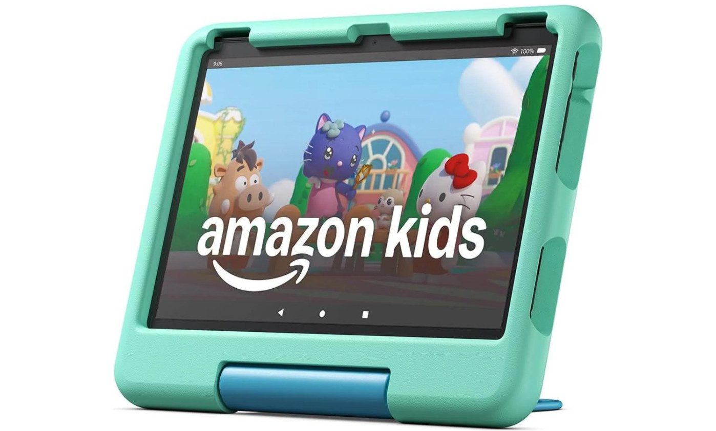 Amazon Fire HD 10 Kids Version 2023 lange Akkulaufzeit Tablet (10", 32 GB, Fire OS, Kindergerecht)