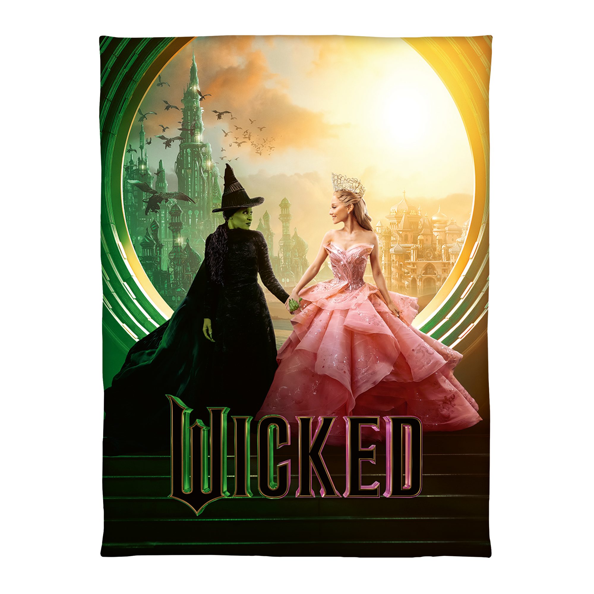 Wohndecke Herding Wicked Wellsoft-Flauschdecke Defying Gravity 150 x 200 cm günstig online kaufen