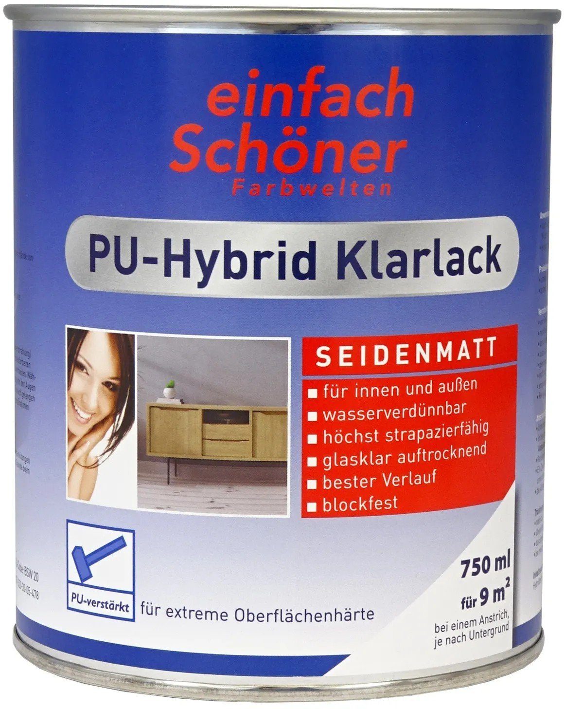 Wilckens Farben Klarlack einfach Schöner PU-Hybrid Klarlack