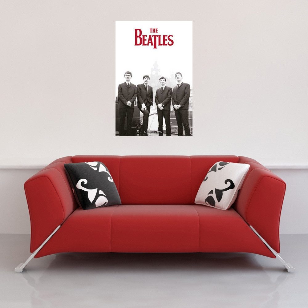 Poster Beatles, The - Poster - Liverpool 62 günstig online kaufen