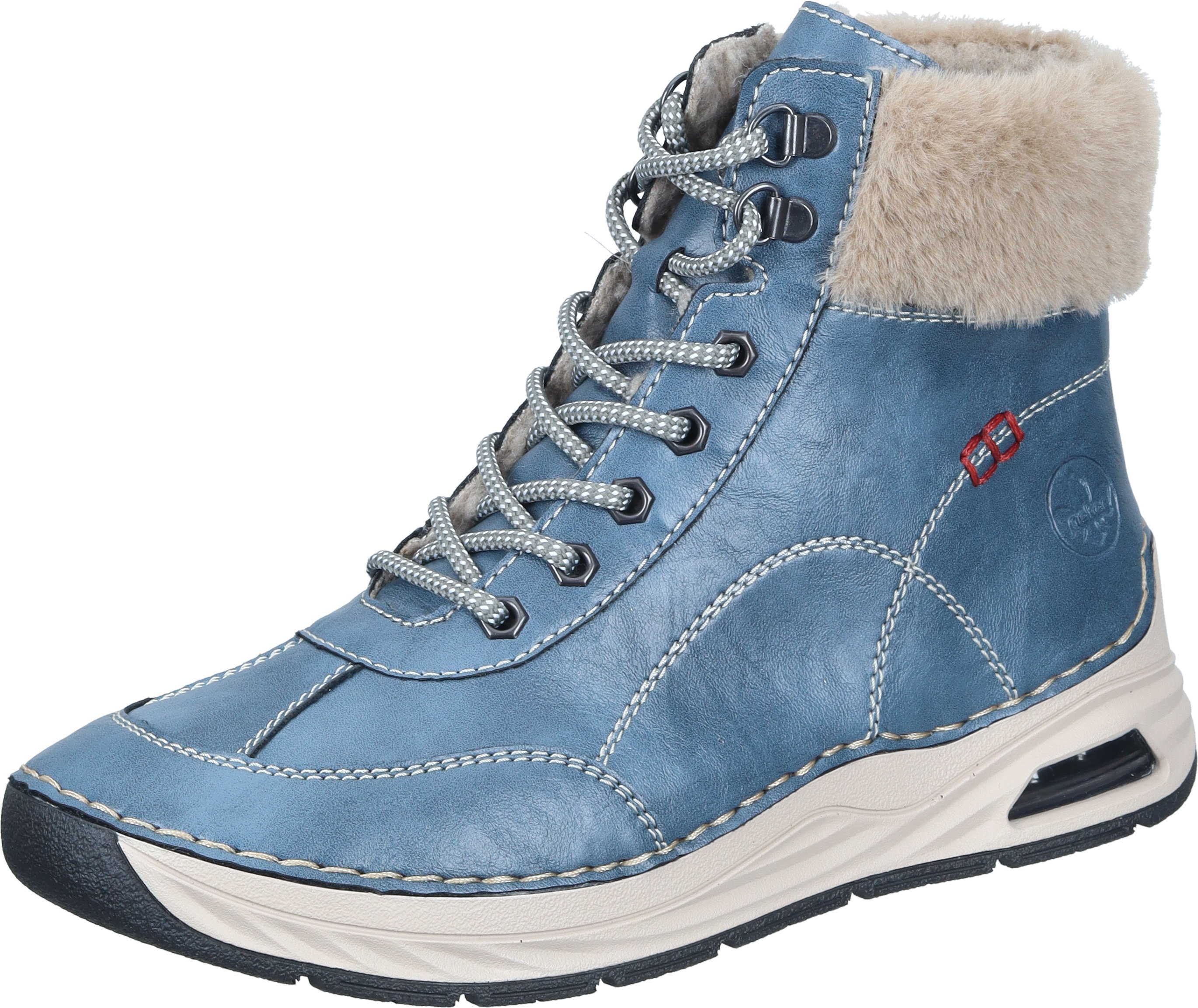 Rieker Stiefel Schnürstiefelette aus strapazierfähigem Synthetik günstig online kaufen