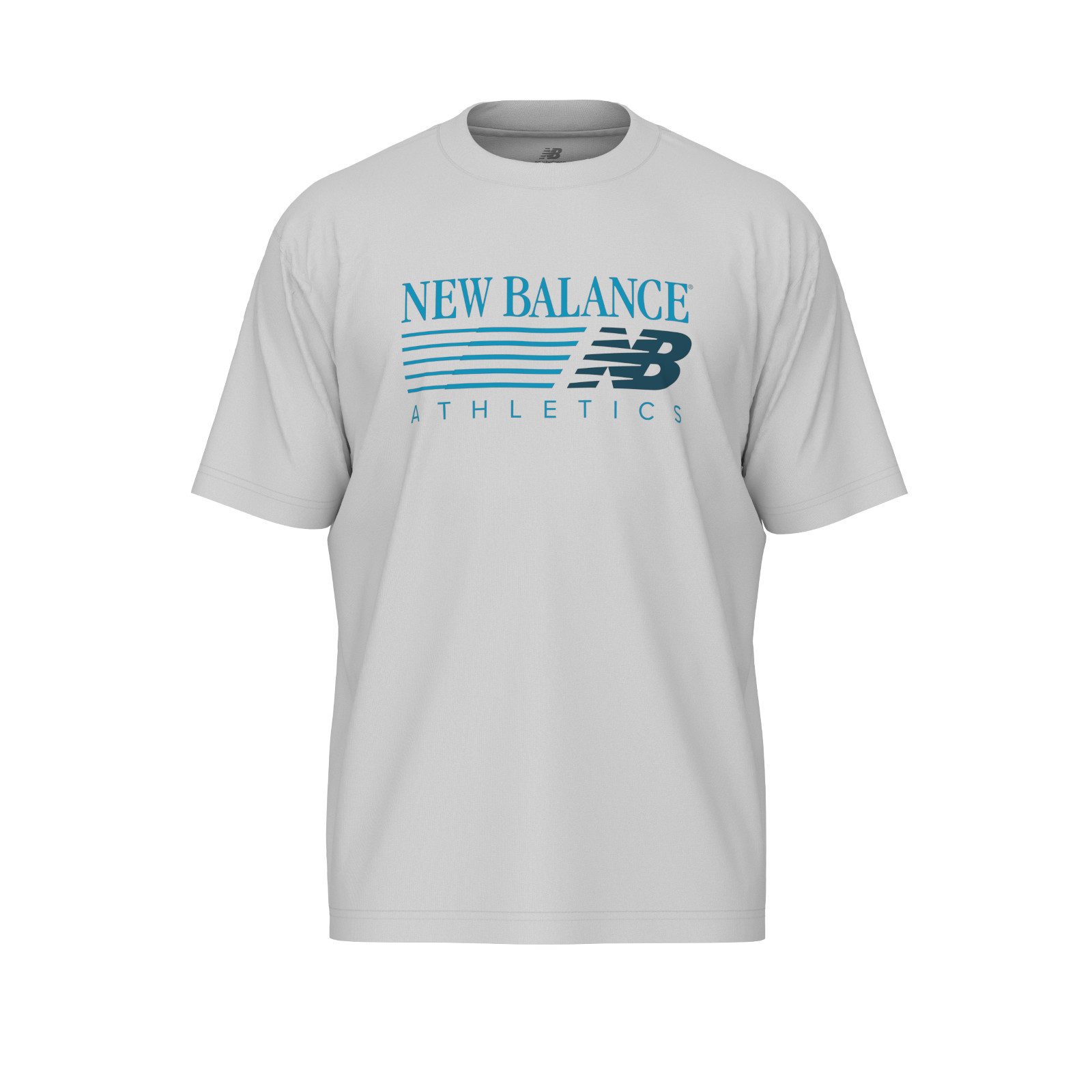 New Balance T-Shirt REIMAGINED GRAPHIC T-SHIRT sportlicher Stil, T-Shirt-Schnitt, für Sportmode, aus Baumwolle