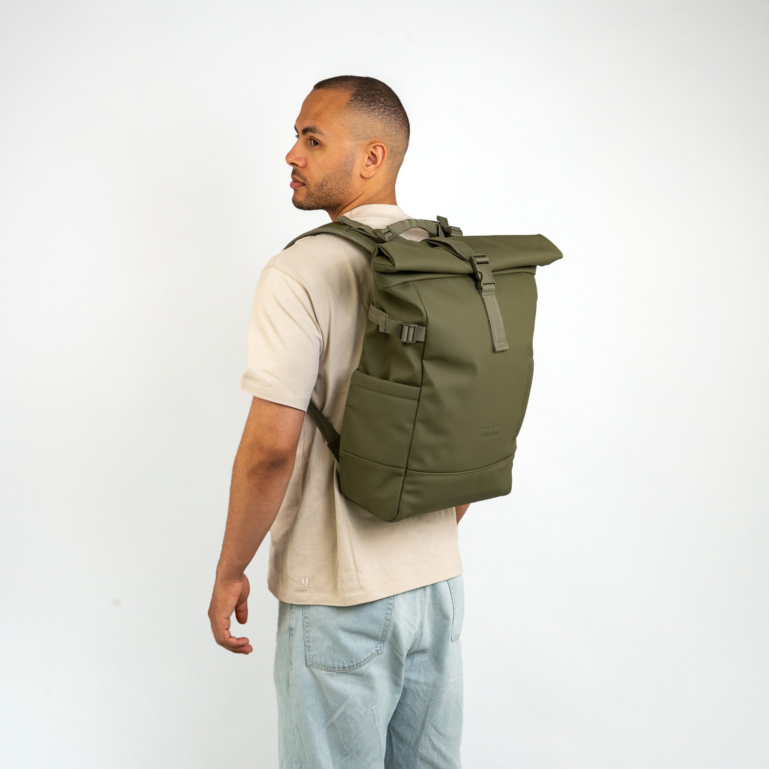 Johnny Urban Cityrucksack Harvey Large, Rolltop günstig online kaufen