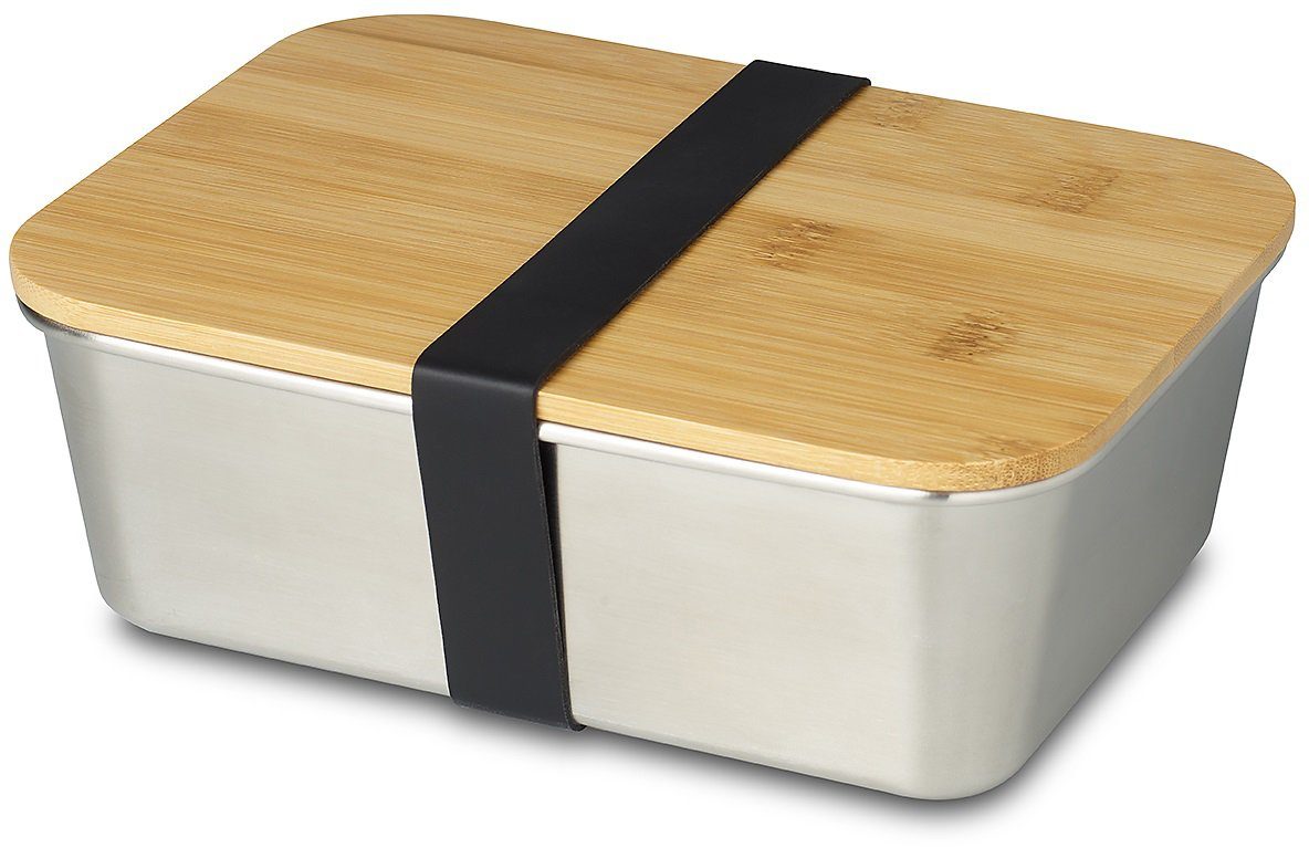 ECHTWERK Lunchbox, Edelstahl, (1-tlg), mit Bambusdeckel online kaufen | OTTO