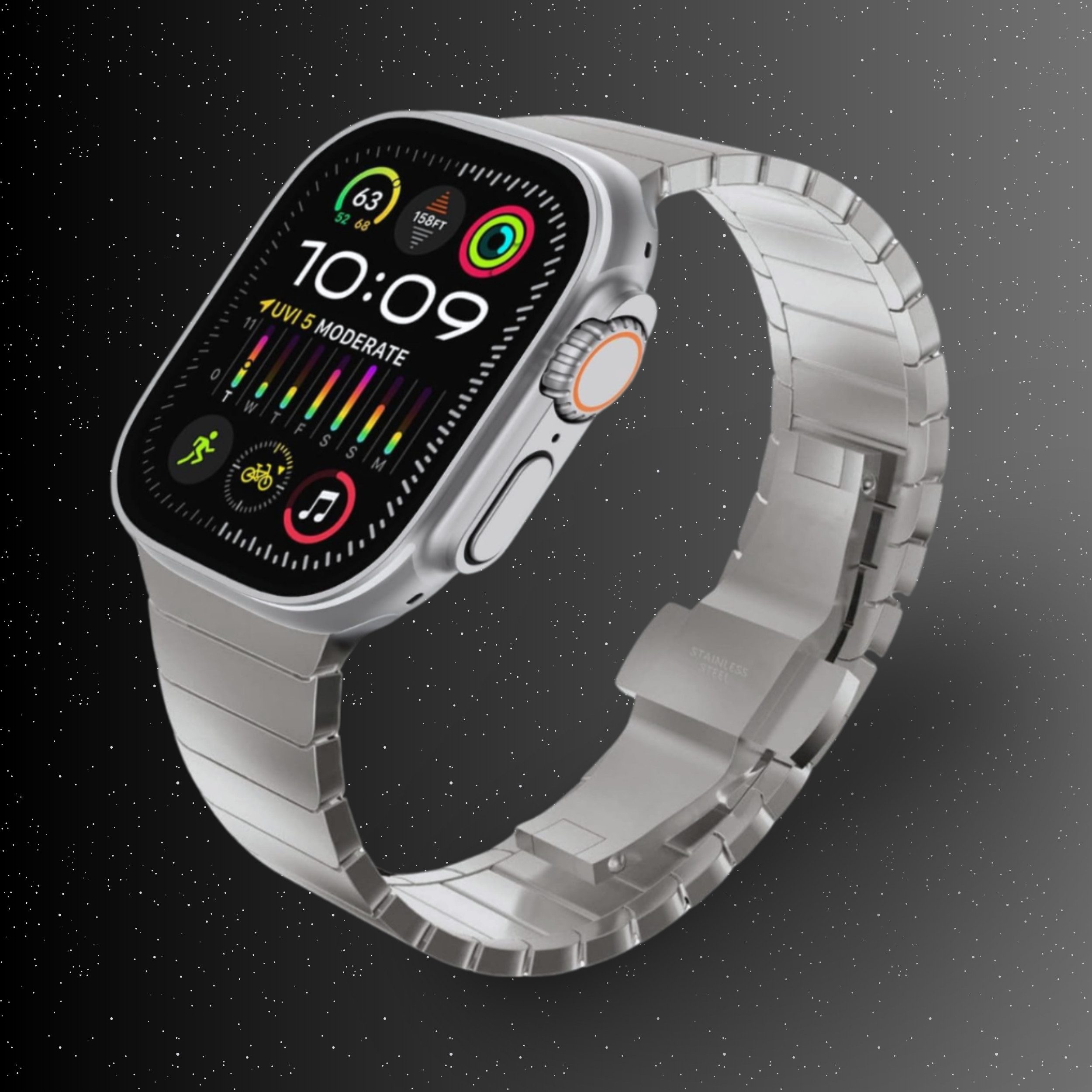 S&T Design Smartwatch-Armband Apple Watch Armband Ultra 2 49mm 45mm 44mm 42 günstig online kaufen