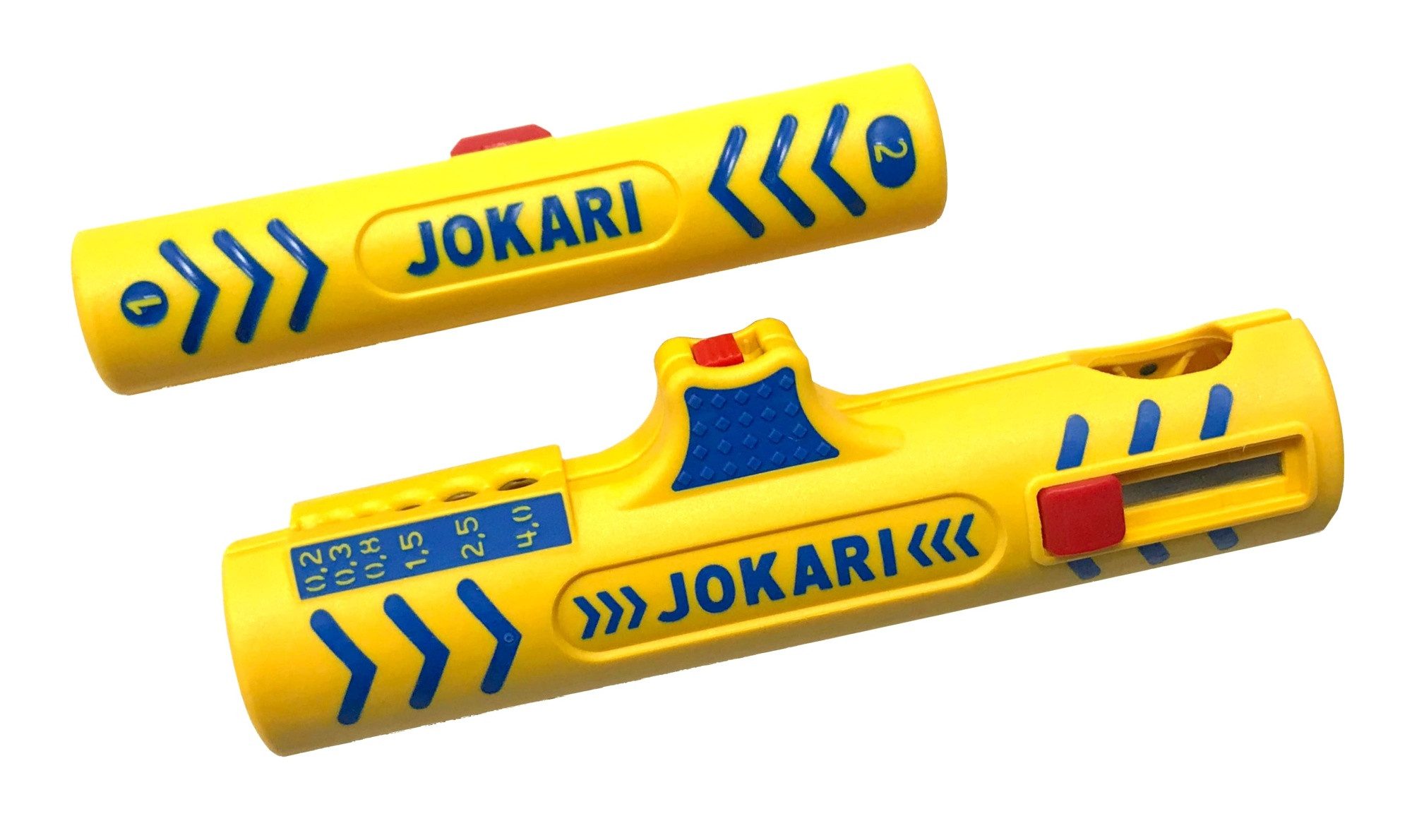 Jokari Abisolierzange Secure Entmanteler No. 15 & Coaxial Entmanteler Secura No. 1