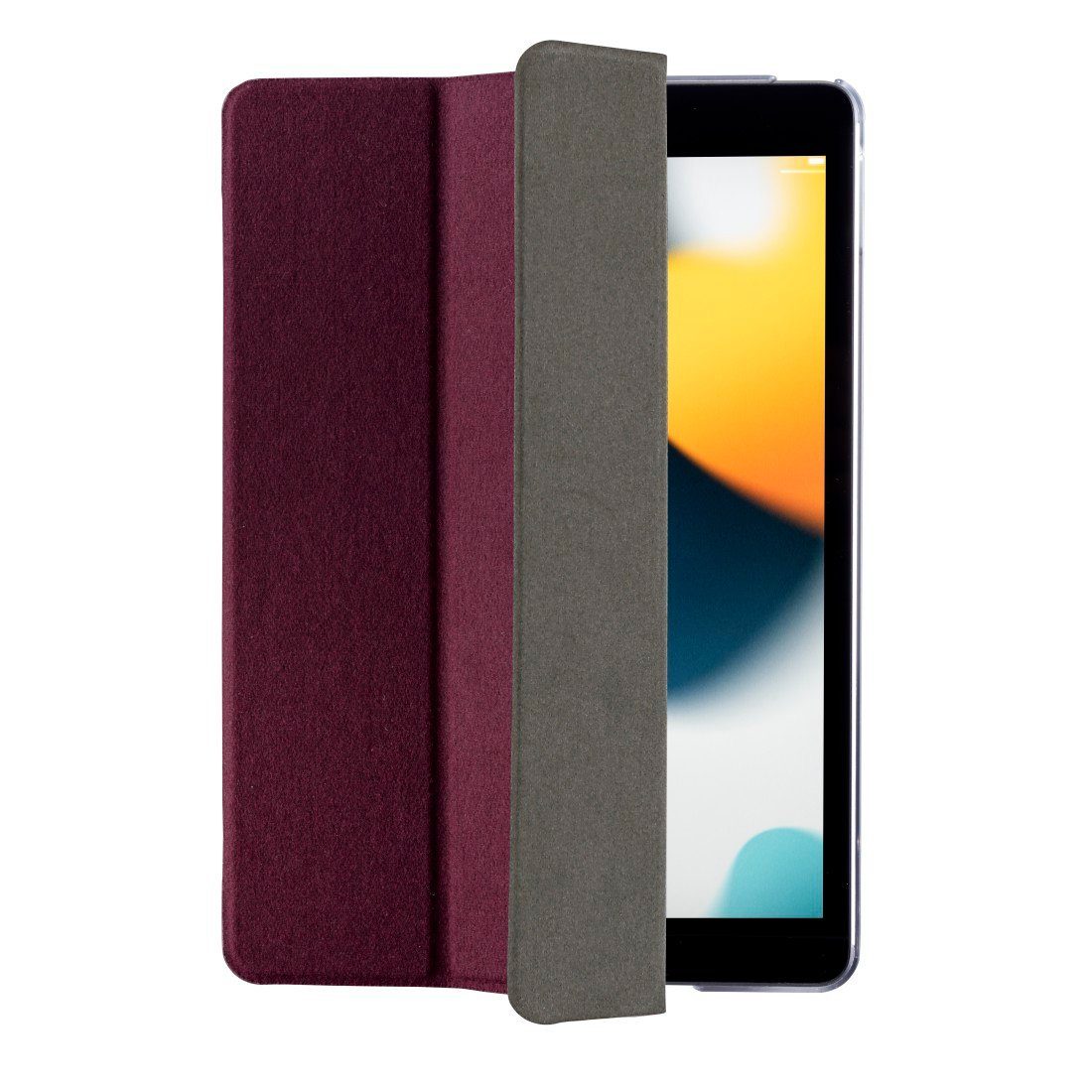 Hama Tablet-Hülle Tablet Case für Apple iPad 10.2" (2019/2020/2021),  aufstellbar 25,9 cm (10,2 Zoll), Transparente Rückseite: Design des Tablets  bleibt sichtbar