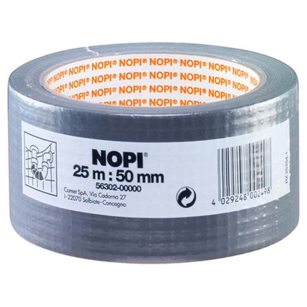 NOPI Klebeband NOPI Gewebeband silber