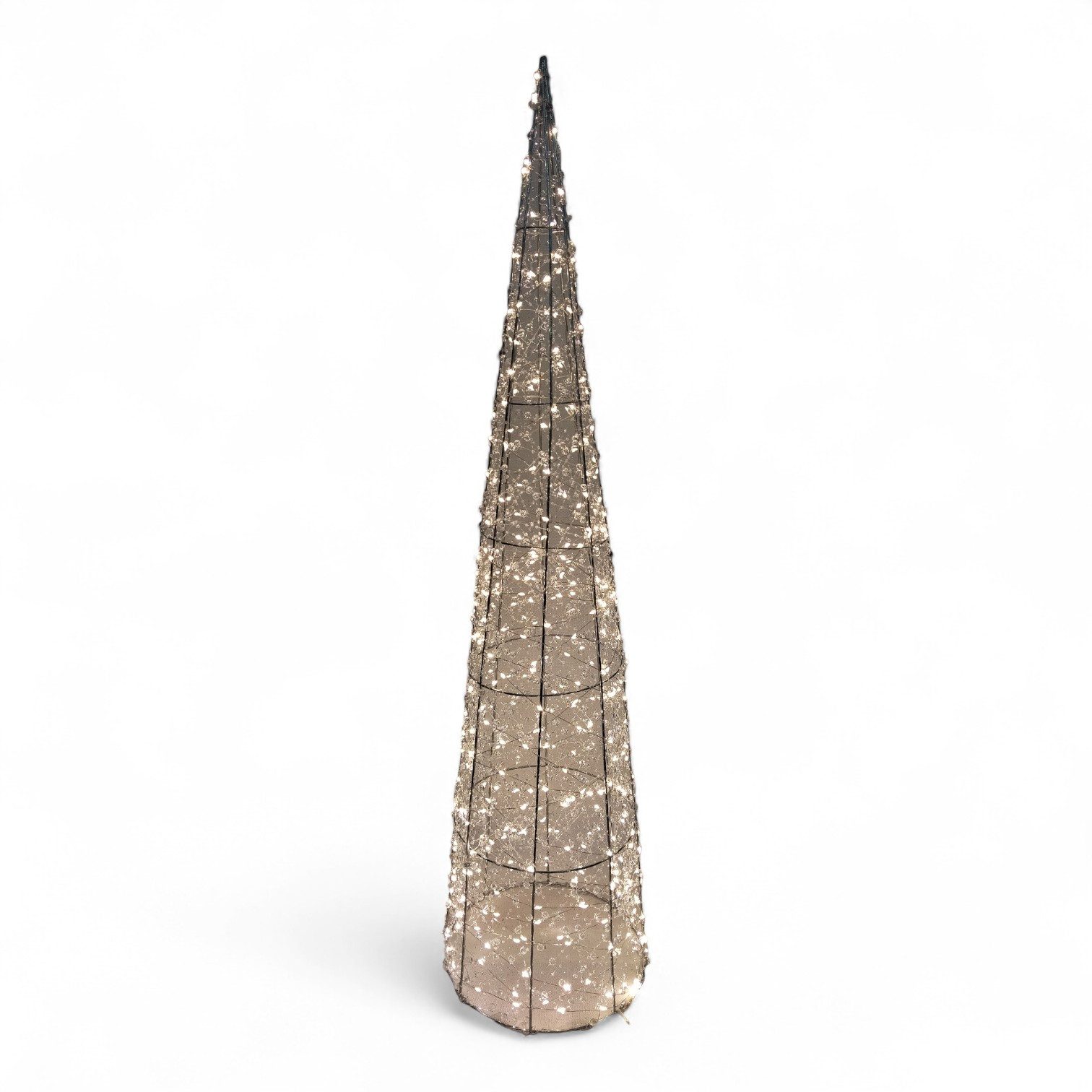 Cor Mulder LED-Dekofigur Leuchtpyramide LED Metall bis zu 960 LEDs für Fern günstig online kaufen