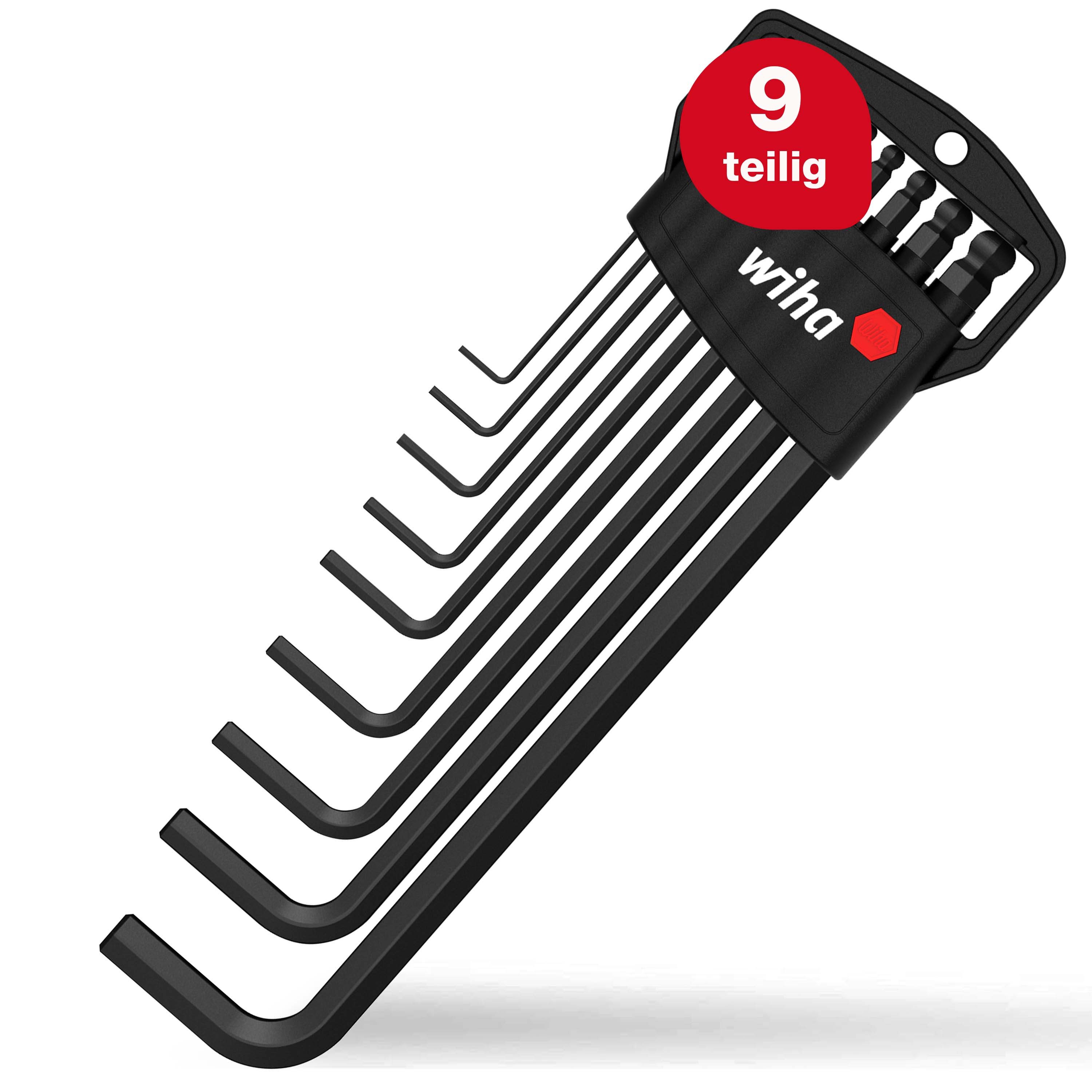 Wiha Гаечный ключ (03992) - 10 tlg., Гаечный ключ, Sechskant-Kugelkopf, 1,5-10mm