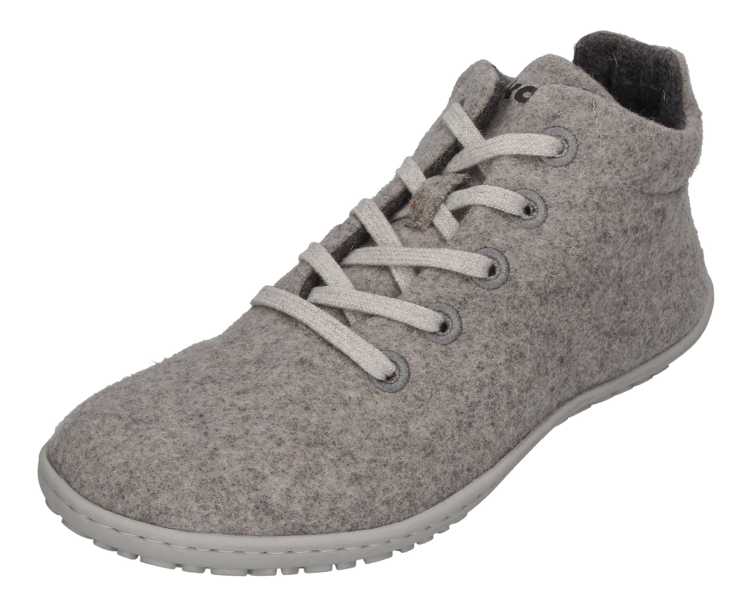 25L018.605-420 Light Barfußschuh KOEL INAYA Grey Merino Sneakers