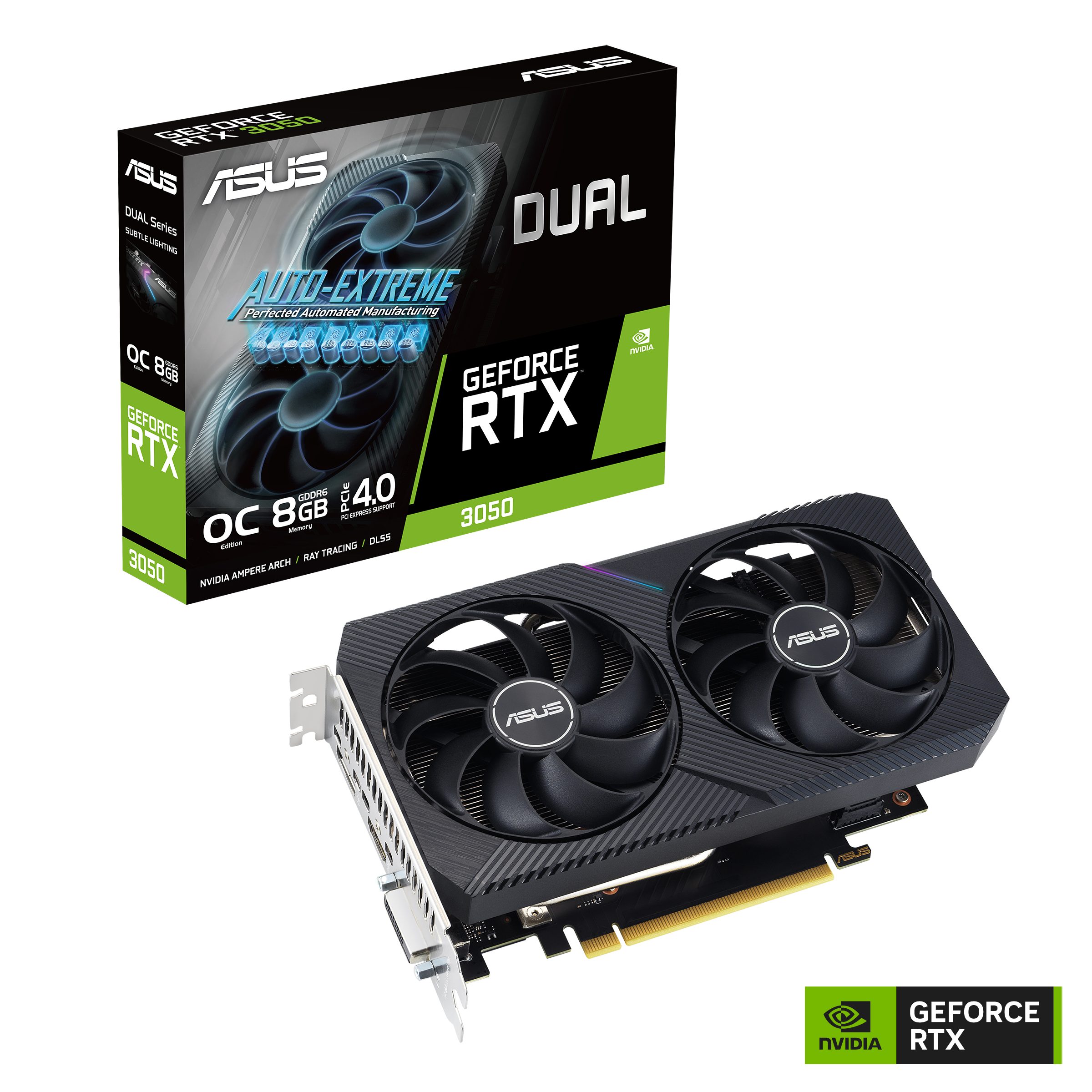 Asus DUAL-RTX3050-O8G-V2 Grafikkarte (8 GB, GDDR6)