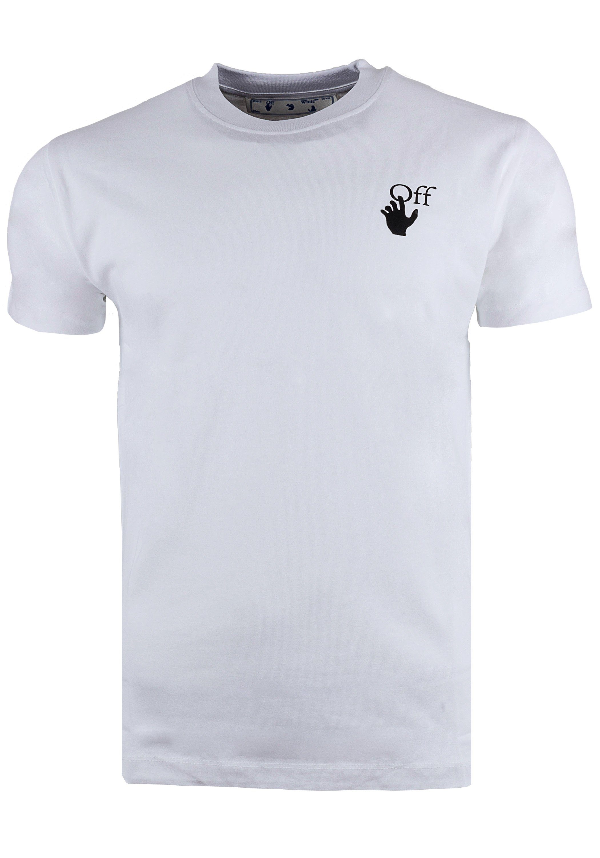 OFF-WHITE T-Shirt Off White Herren T-Shirt UO T-shirt Marker Slim