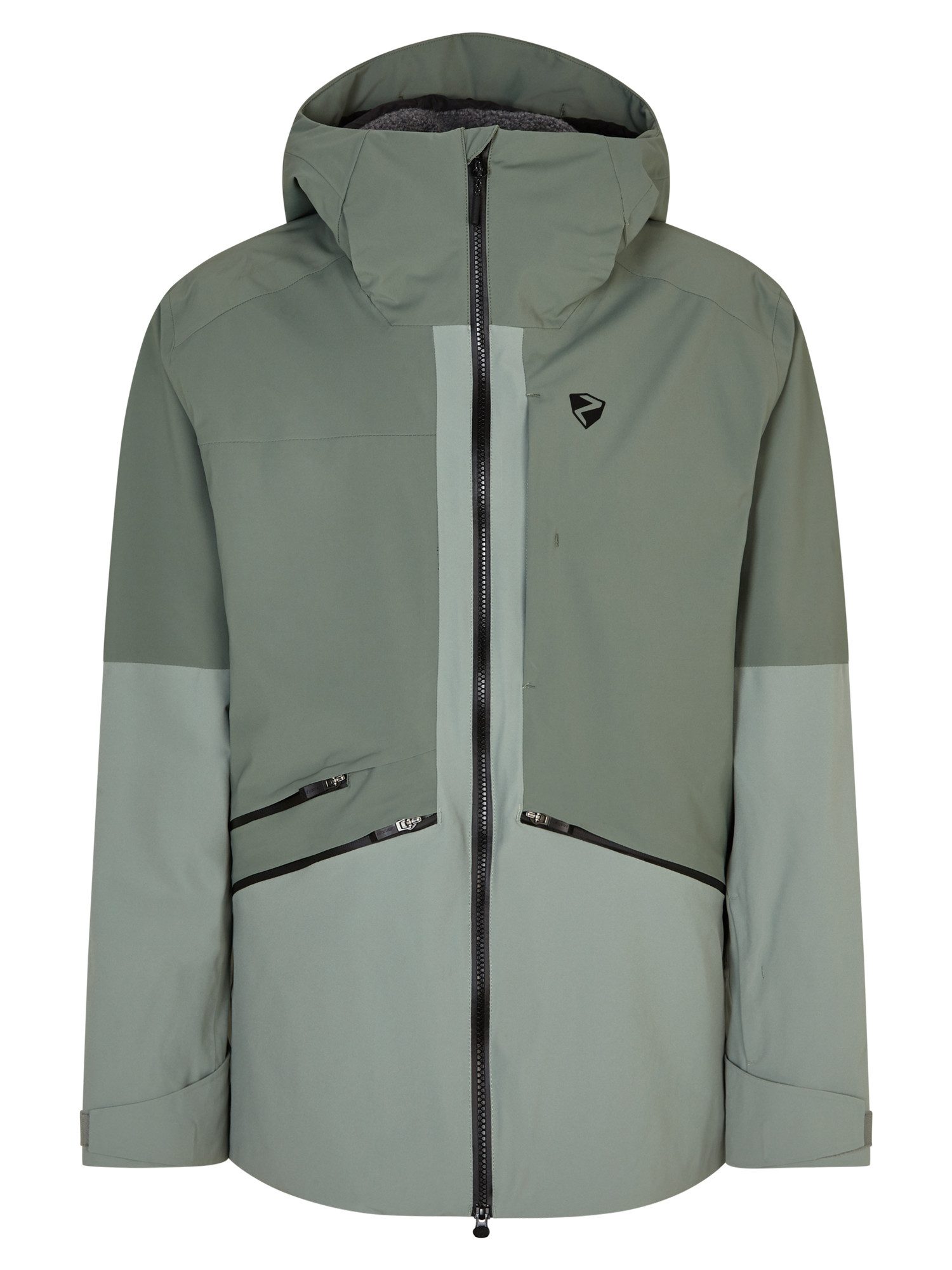 Skijacke ZIENER TAHAN Jacke grey seal