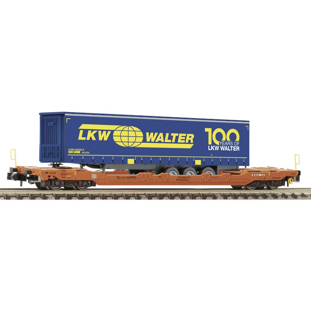 Fleischmann Вагоны грузовые Fleischmann 6660083 N Taschenwagen Sdgnss/T5 der Wascosa