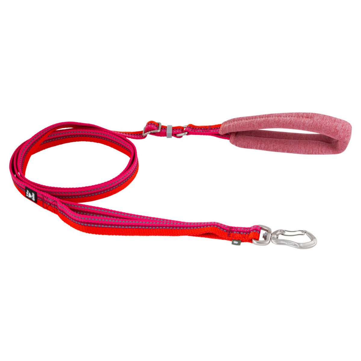 HURTTA Hundeleine Verstellbare Leine ECO beetroot