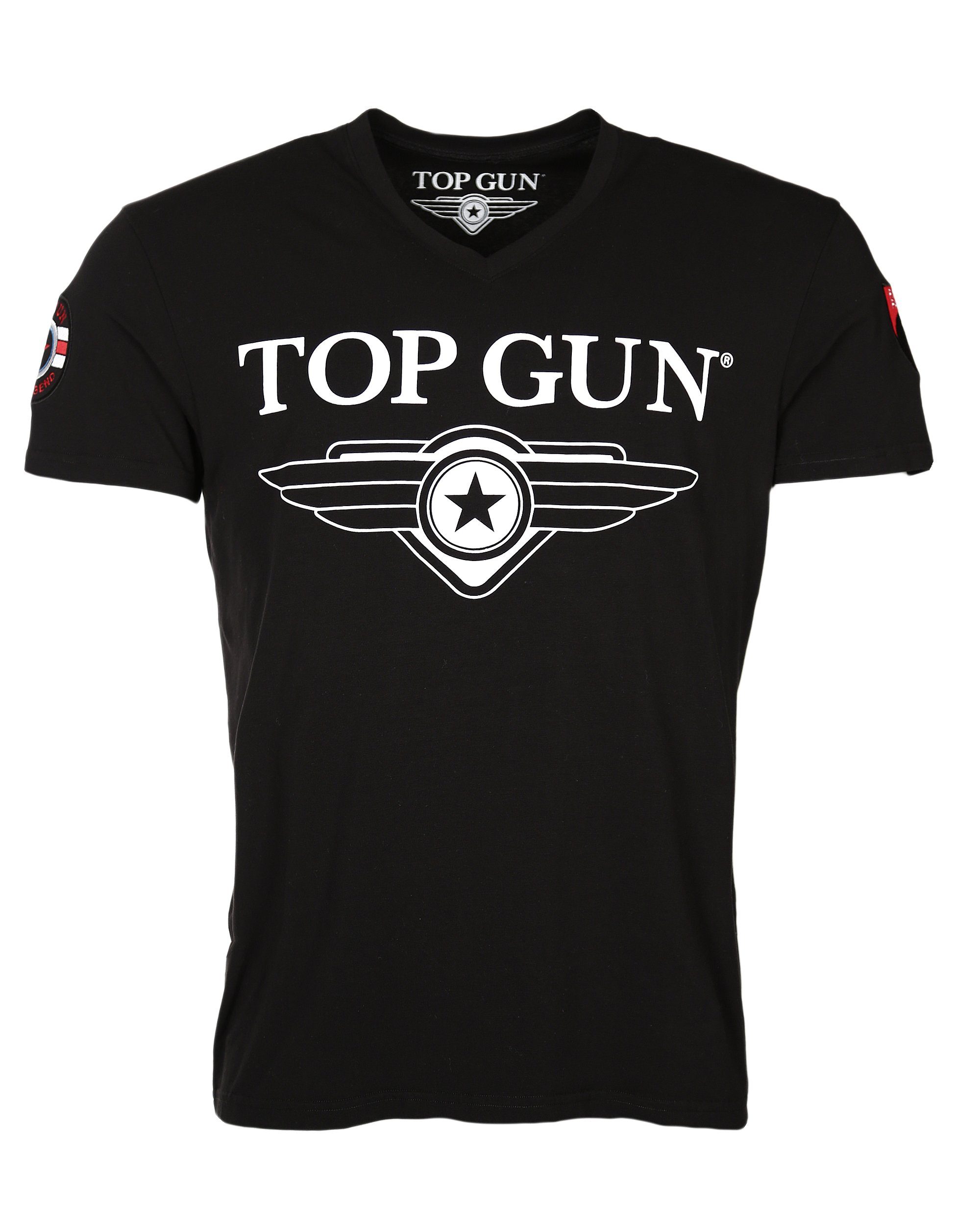 TOP GUN T-Shirt TG20191004 black | T-Shirts