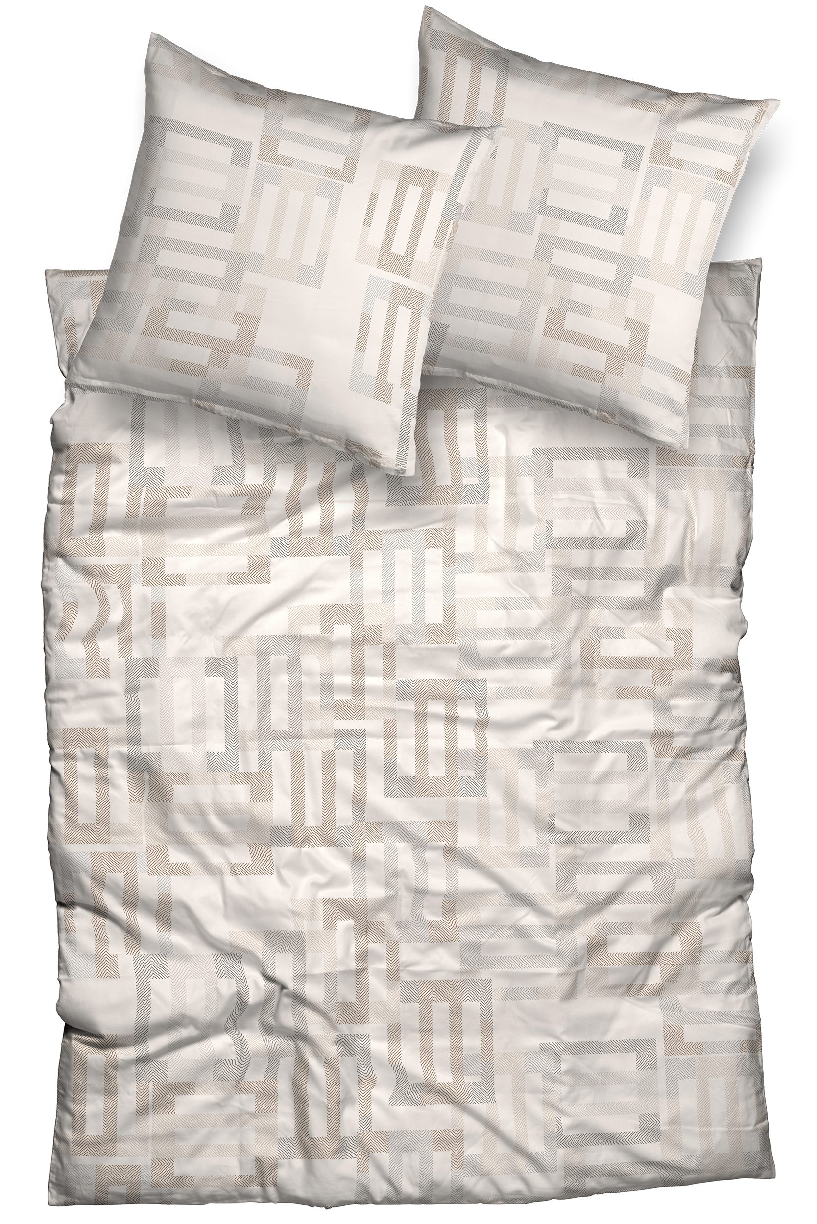 CASATEX Bettwäsche Yasin, Interlock-Jersey, 2 teilig, grafisch, modern und günstig online kaufen