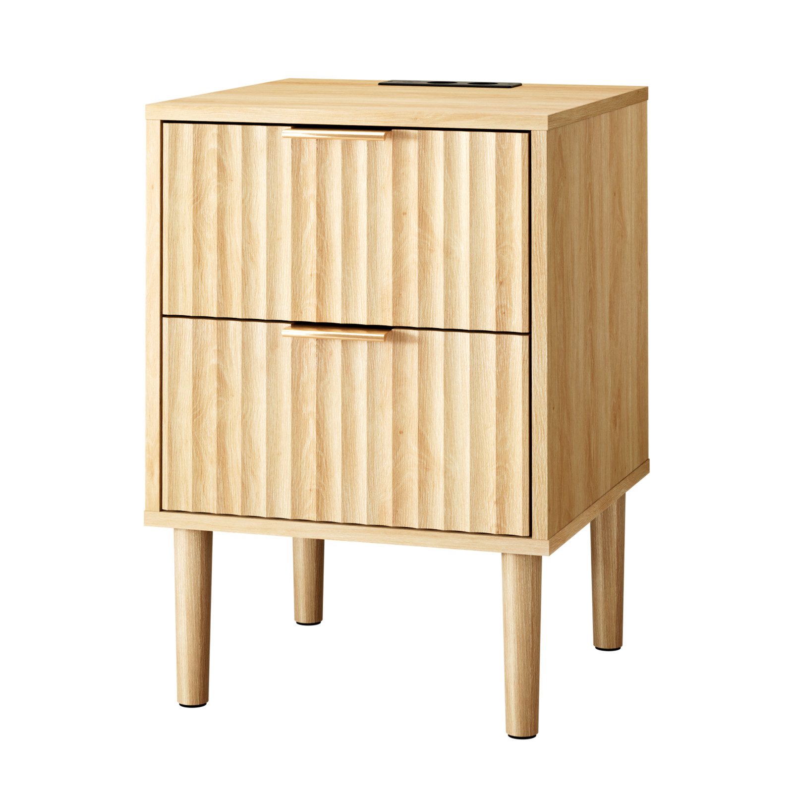 VINGLI Nachttisch mit Ladenfunktion, Beistelltisch, Nachtschrank, Nachtkomm günstig online kaufen