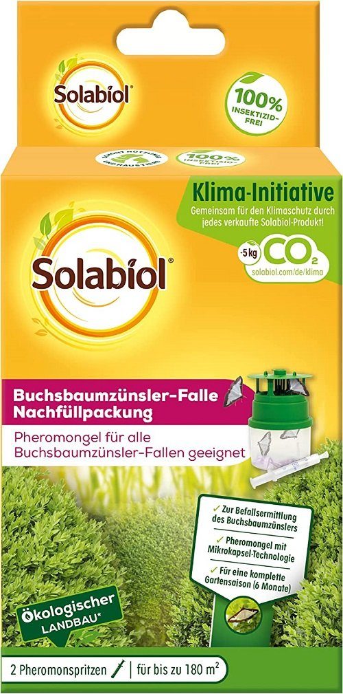 Insektenfalle Solabiol Buchsbaumzünsler Nachfüllpack 2er Set