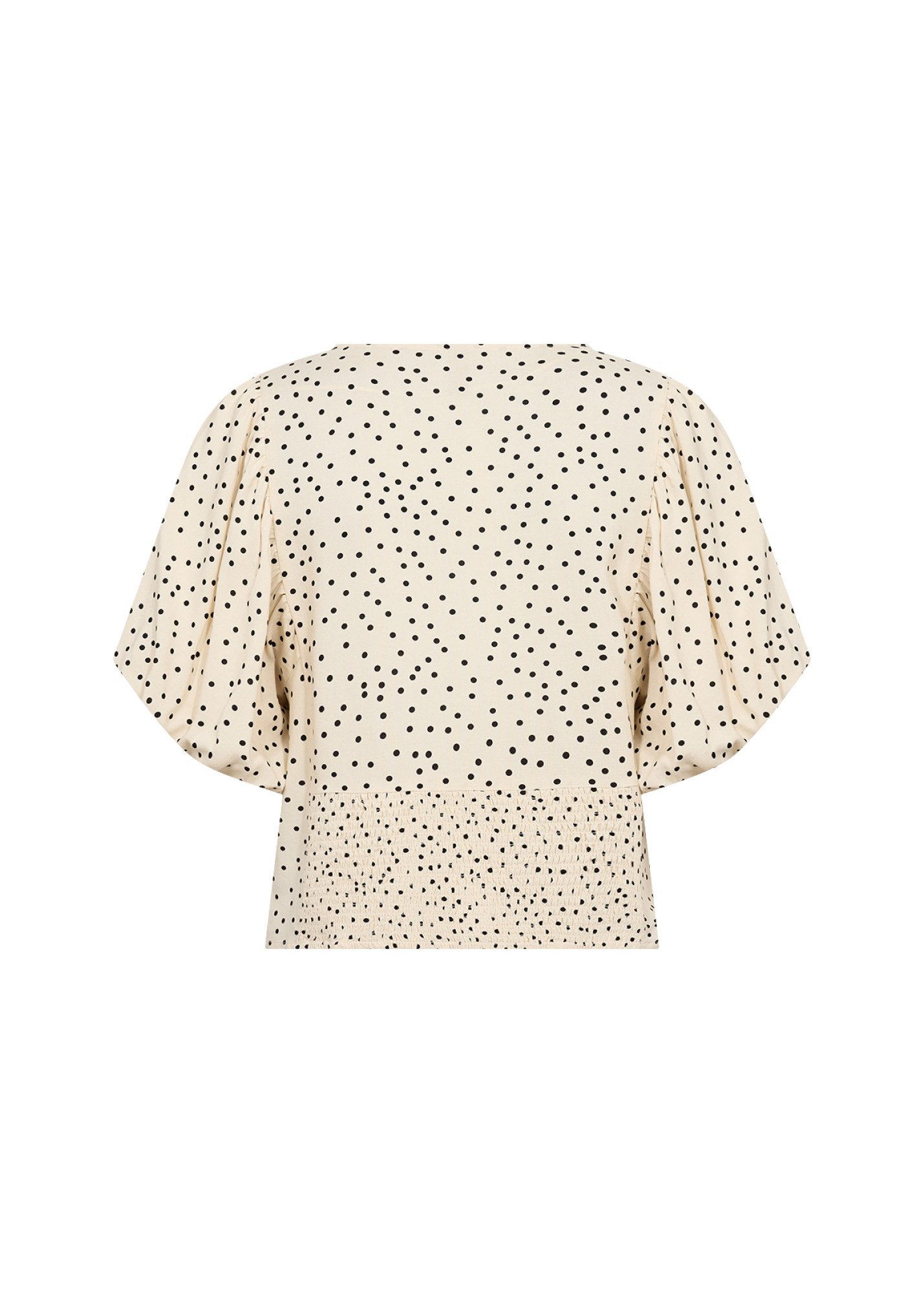soyaconcept Langarmbluse SC-GILDA 1 - gepunktete Bluse - Bluse Damen - Viskosebluse