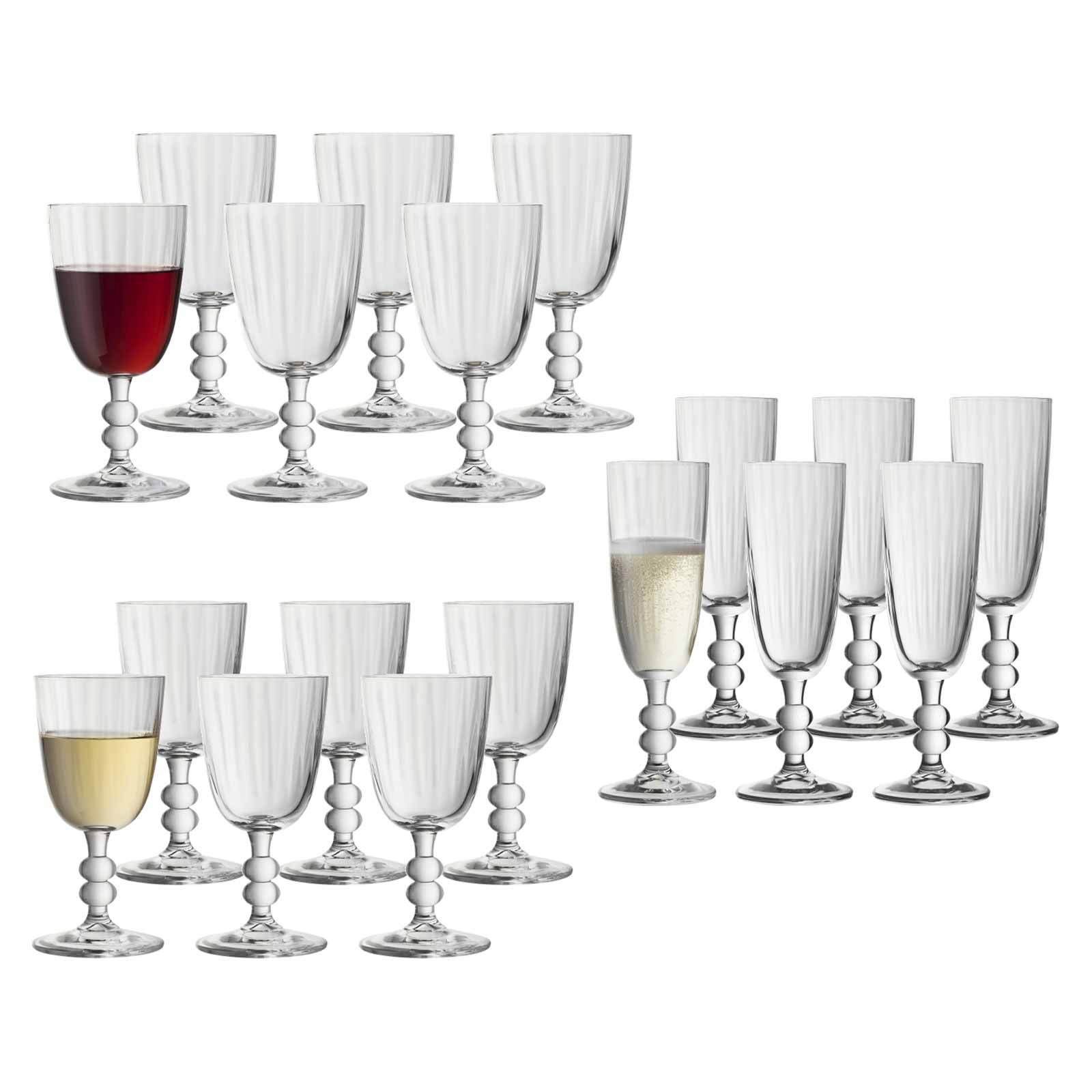 BOHEMIA SELECTION Glas »New England Wein- und Sektgläser 18er Set«, Glas  online kaufen | OTTO