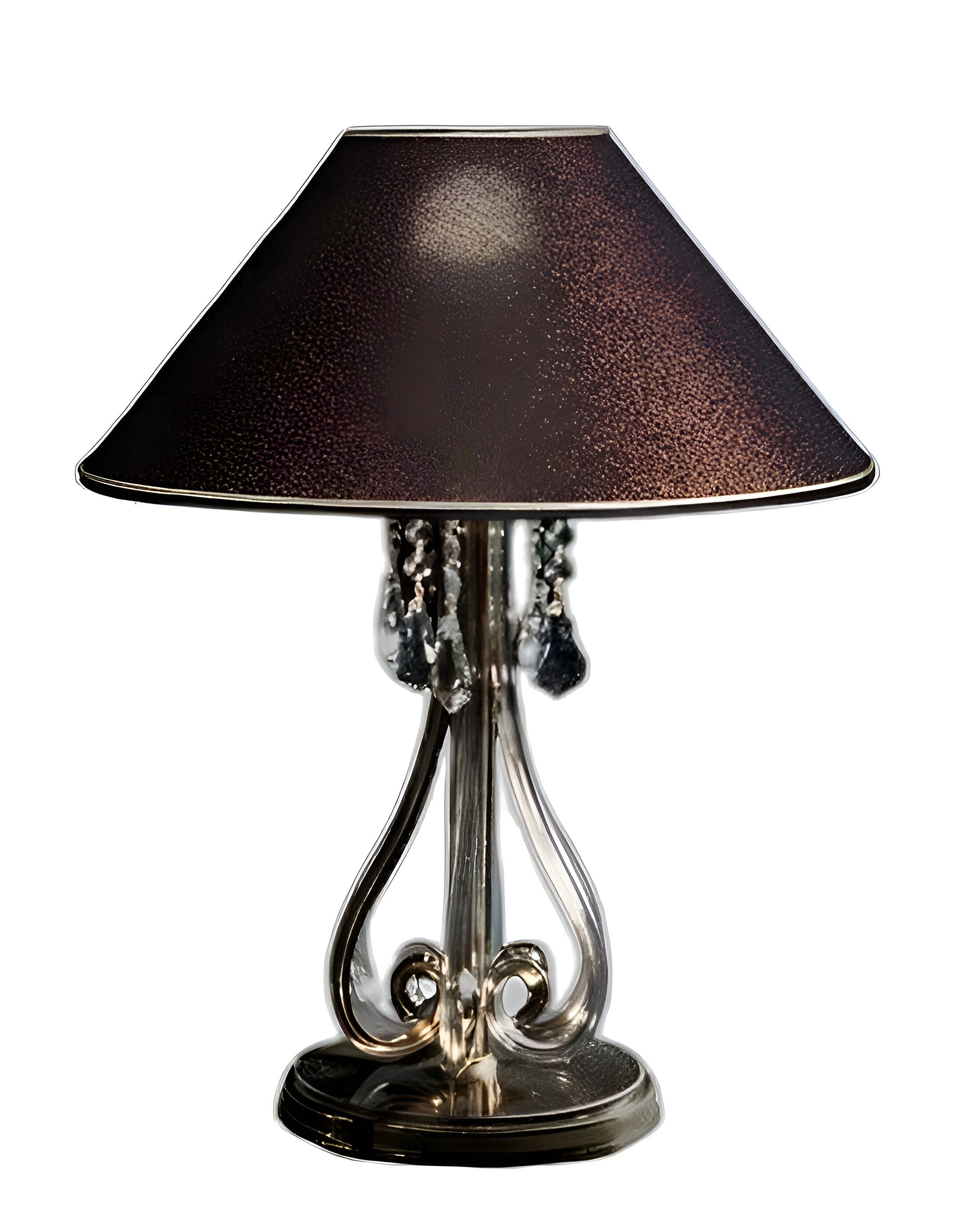 Xlmoebel Nachttischlampe Bohemia IVELE Kristall Tischleuchte mit traditionellem Design, Hergestellt in Europa