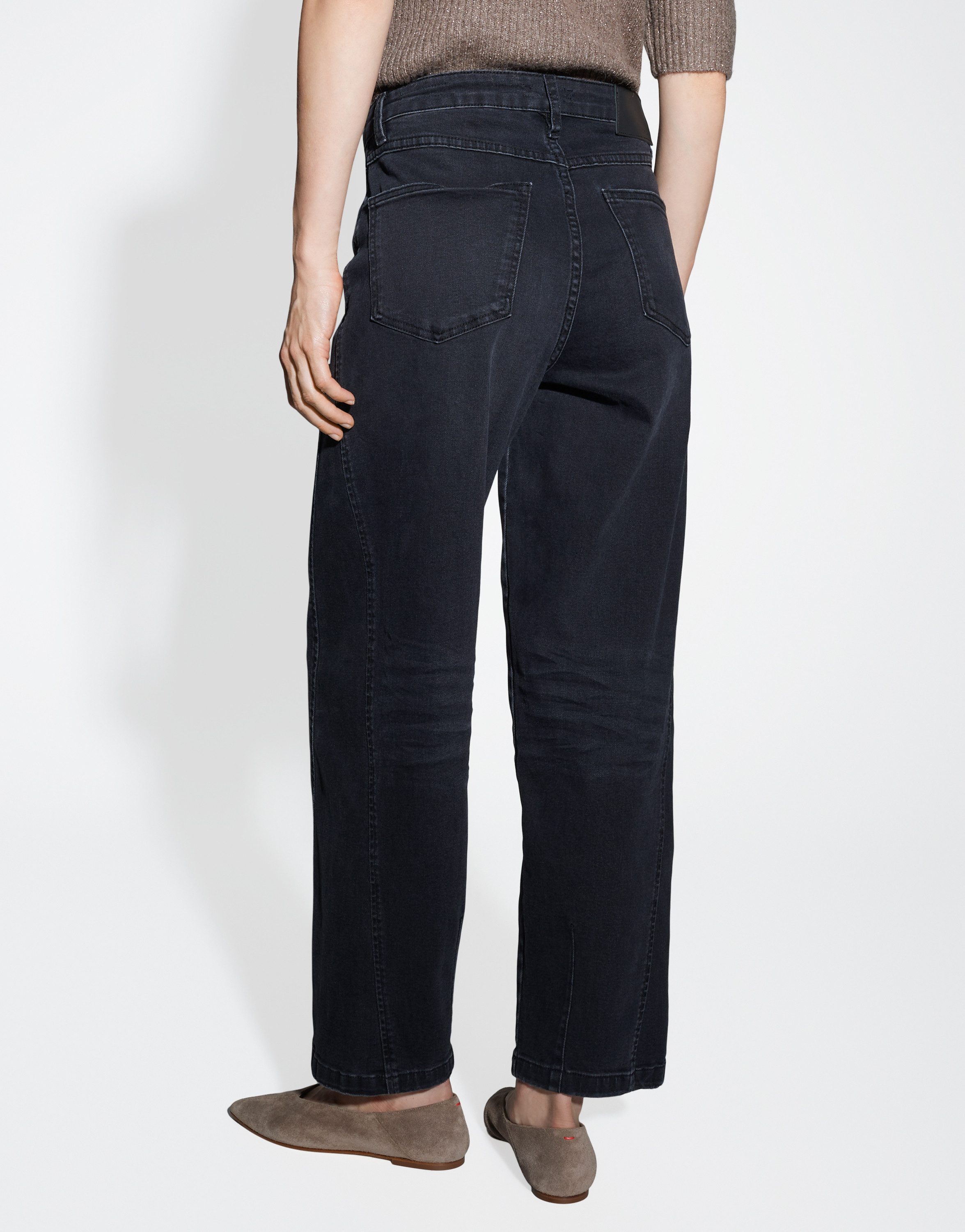 OPUS Relax-fit-Jeans LOLAH EDGY aus BCI Cotton Mix Mid Rise günstig online kaufen