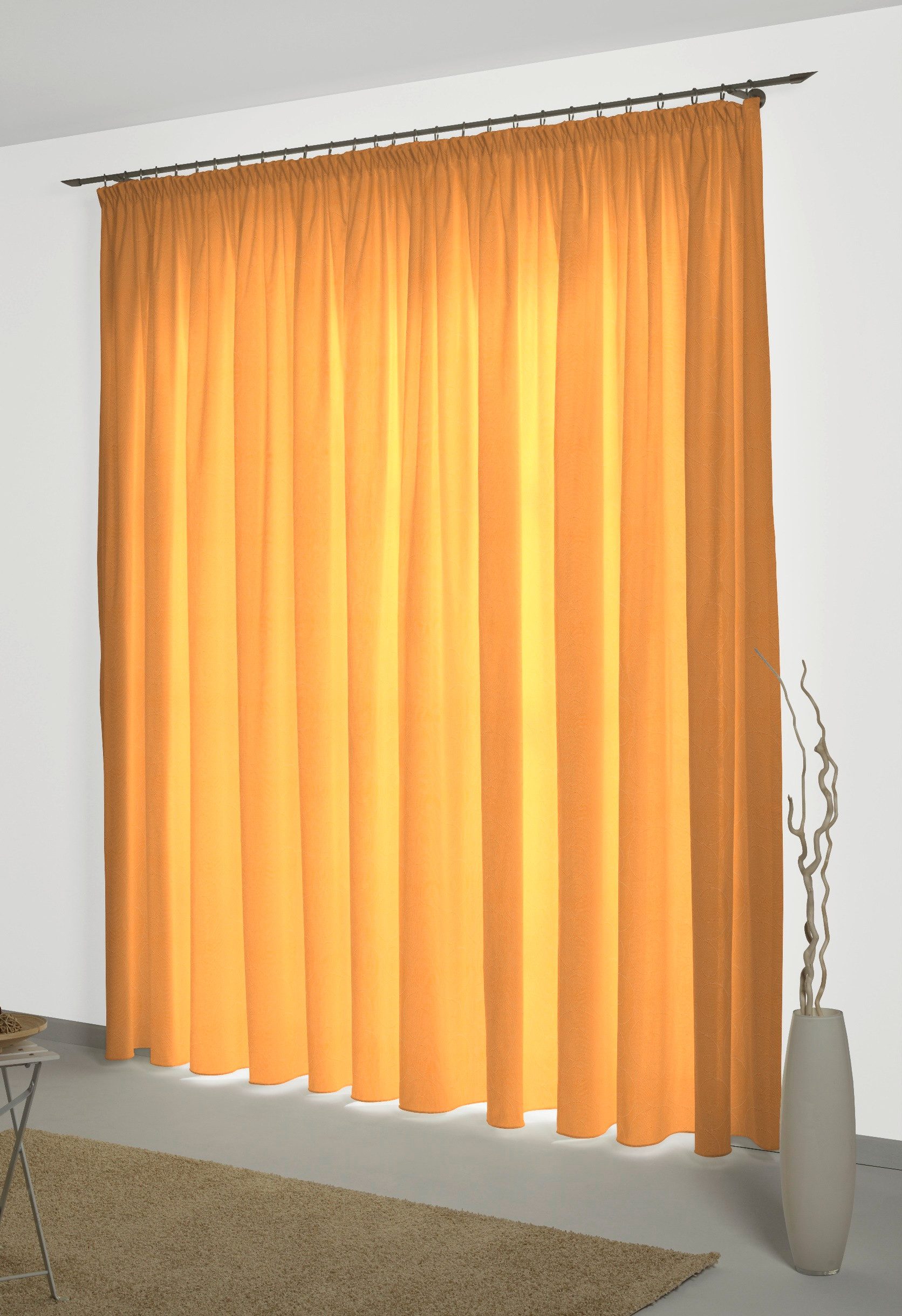 Wirth Vorhang NEUFAHRN (1 St), Smokband, blickdicht, Jacquard