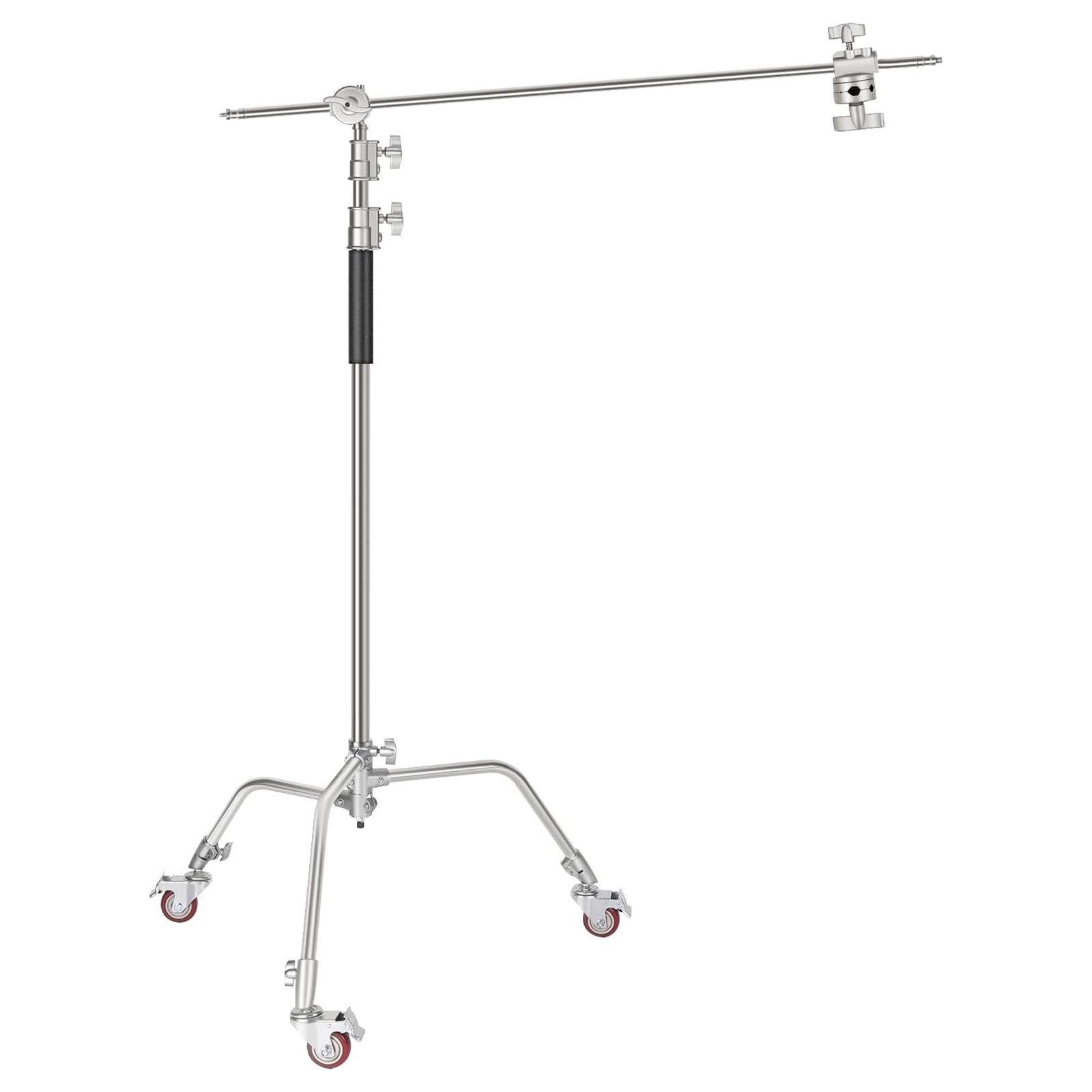 Neewer SC330W C-Ständer Pro 330cm, mit Rädern, für Studioblitz Lampenstativ (höhenverstellbar von 146 bis 330 cm)