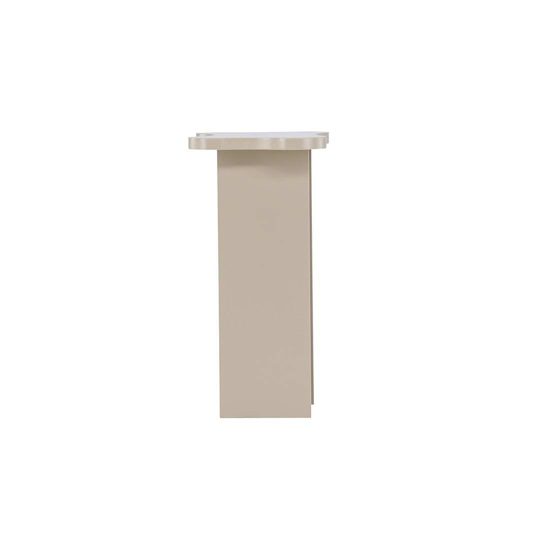 Venture Home Couchtisch Molde Ecktisch beige.
