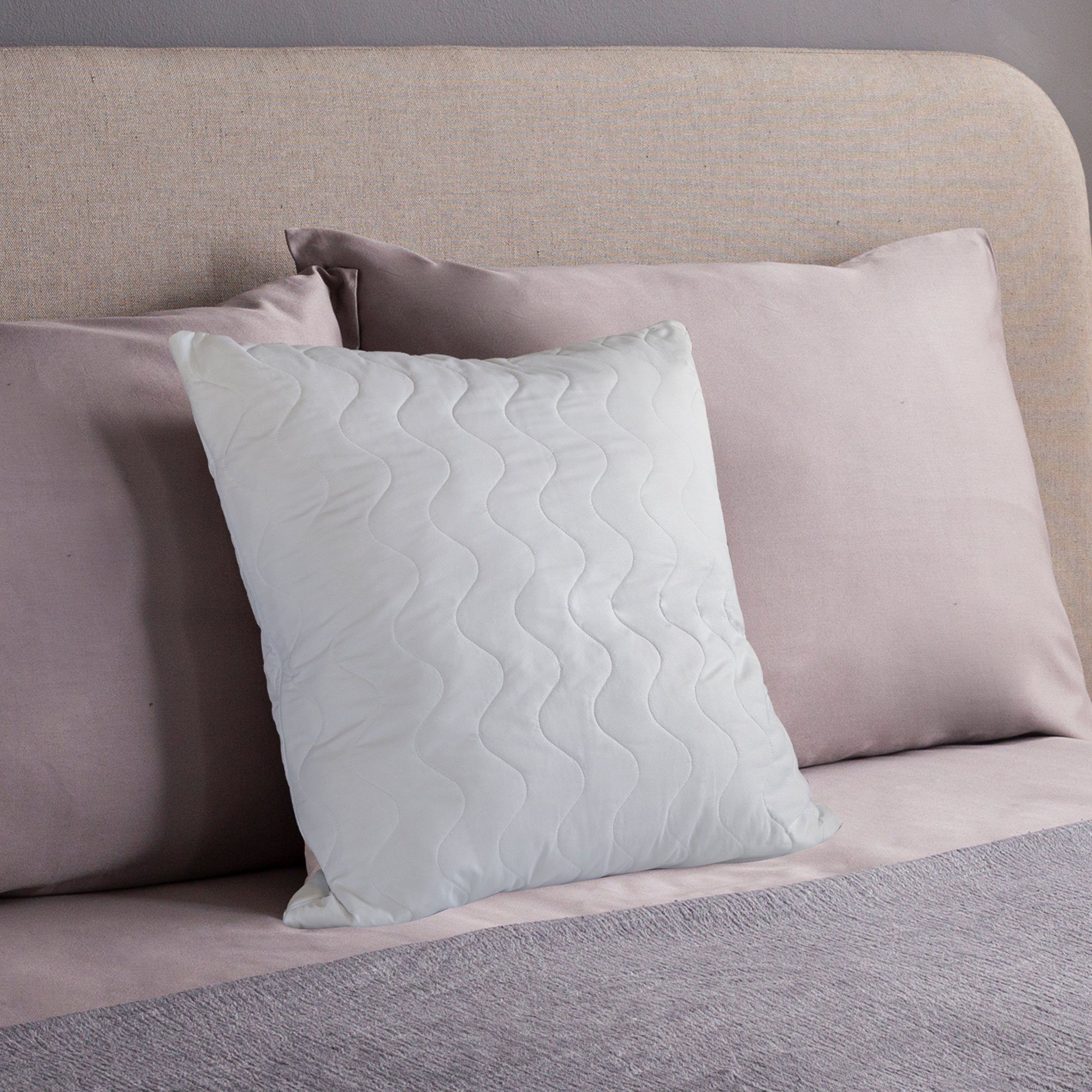 Microfaserkissen Ergonomisches Schlafkissen, Anti-Allergie-Kissen