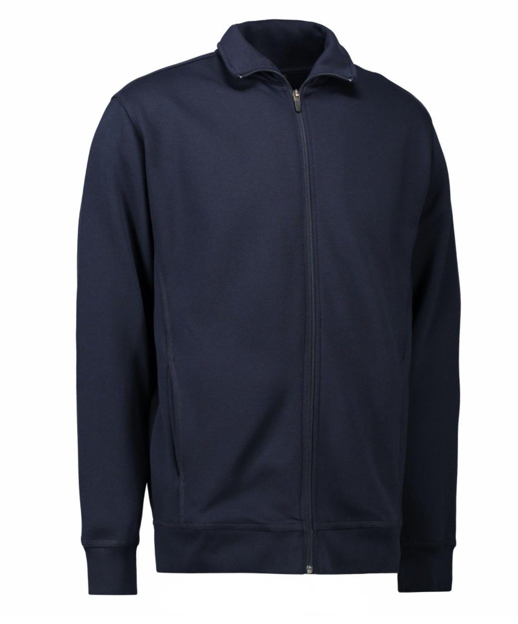 mit Clinotest und Reißverschluss ohne Taschen Navy Unisex, Sweatjacke Kapuze, 2