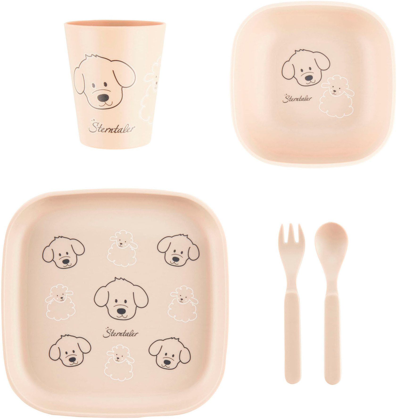 Kindergeschirr-Set Bauernhof