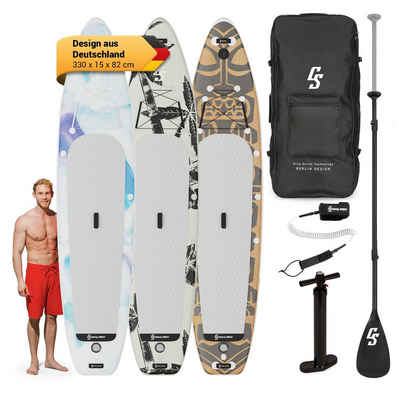 Capital Sports Inflatable SUP-Board WTR1-KipuAll330-MV, Paddle Board, (Set), Stand Up Paddling Board Standup Paddle Board SUP Board Paddel Board