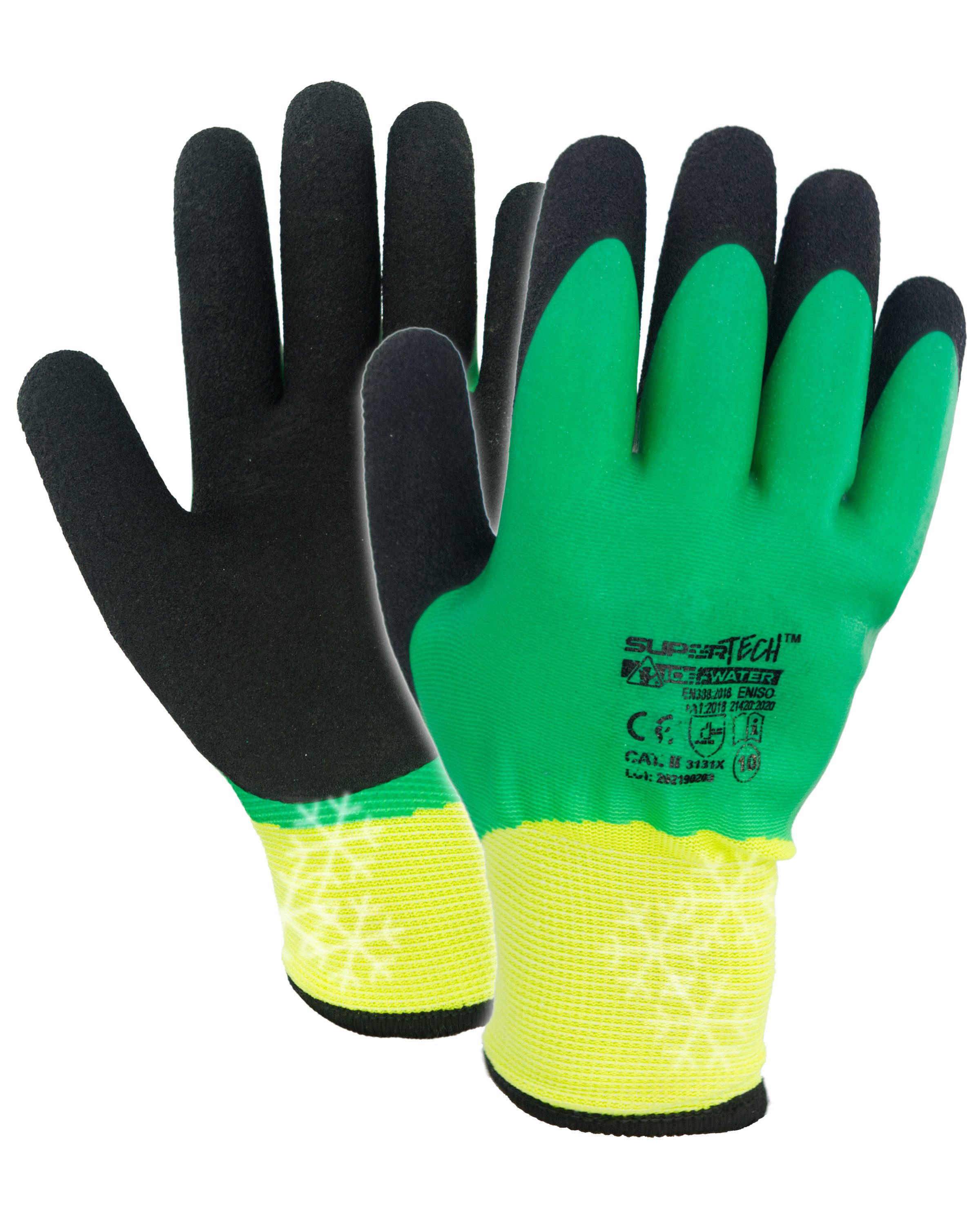 Worklink Winter-Arbeitshandschuhe 36 Paar Winter Рабочие перчатки Super Tech Ice Water, Размер 10 (36 Paar)