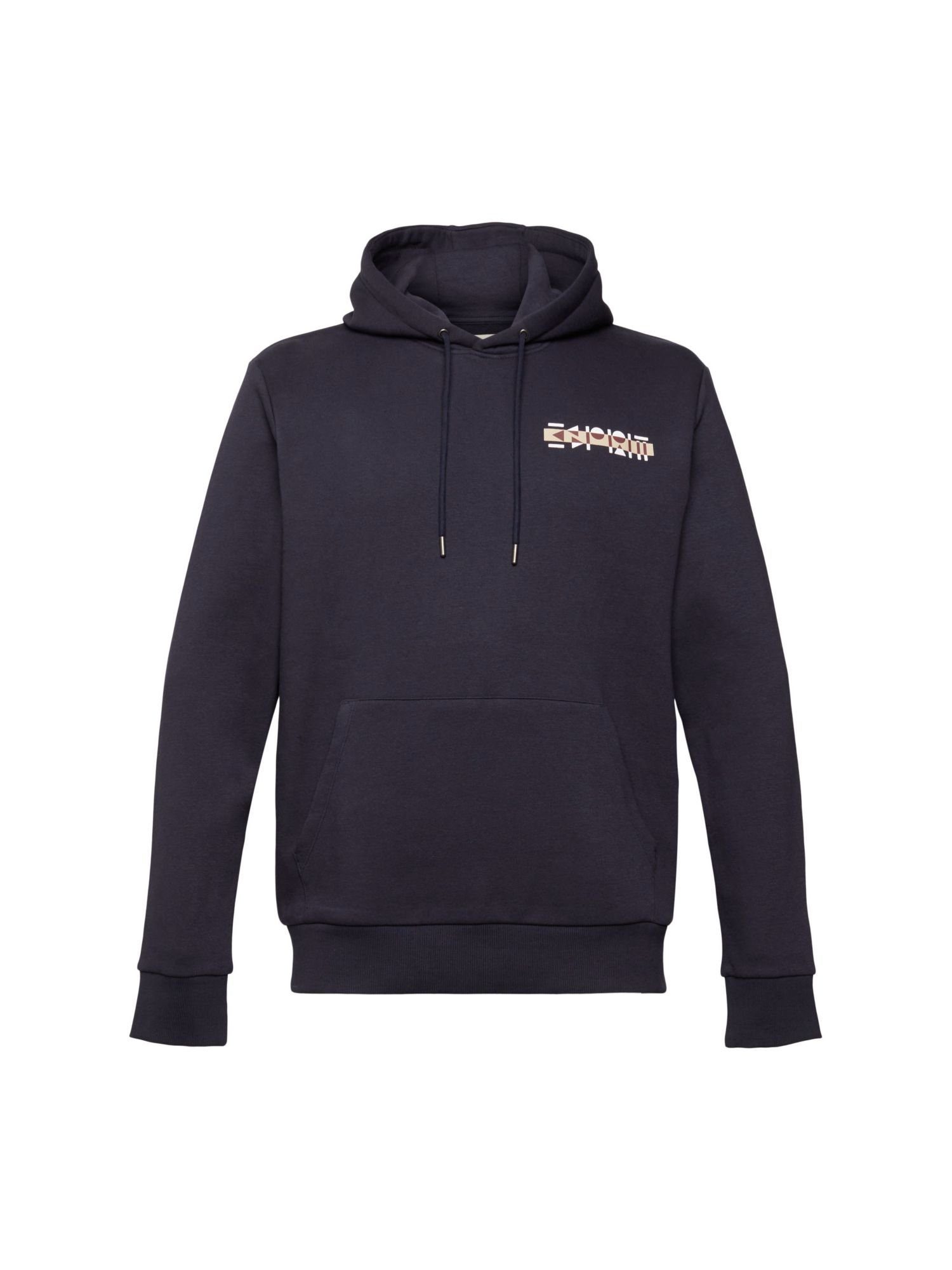 Sweatshirt Hoodie mit Esprit Logo-Print (1-tlg) NAVY