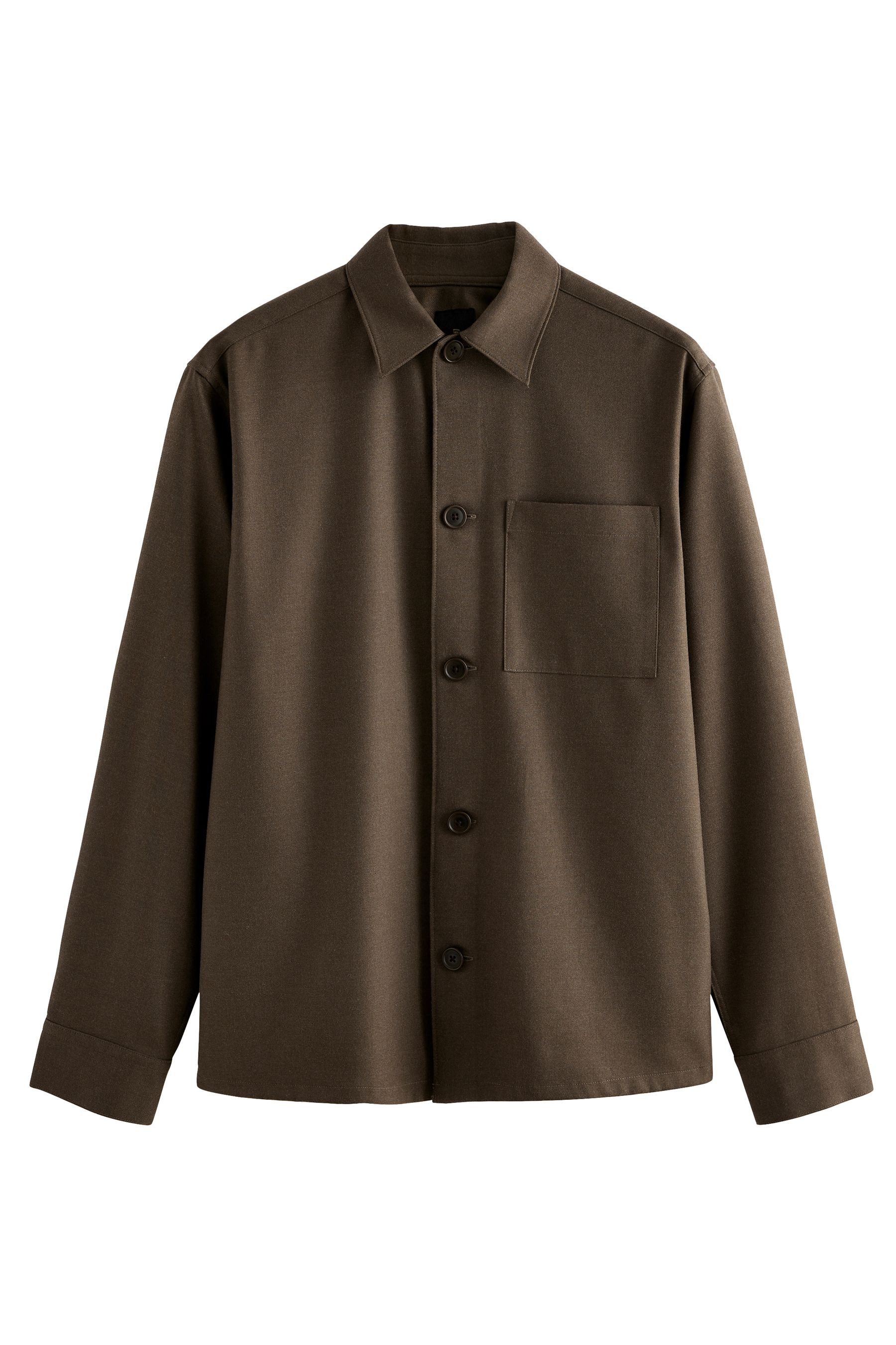 Businesshemd Regular Fit Hemdjacke zum Knöpfen