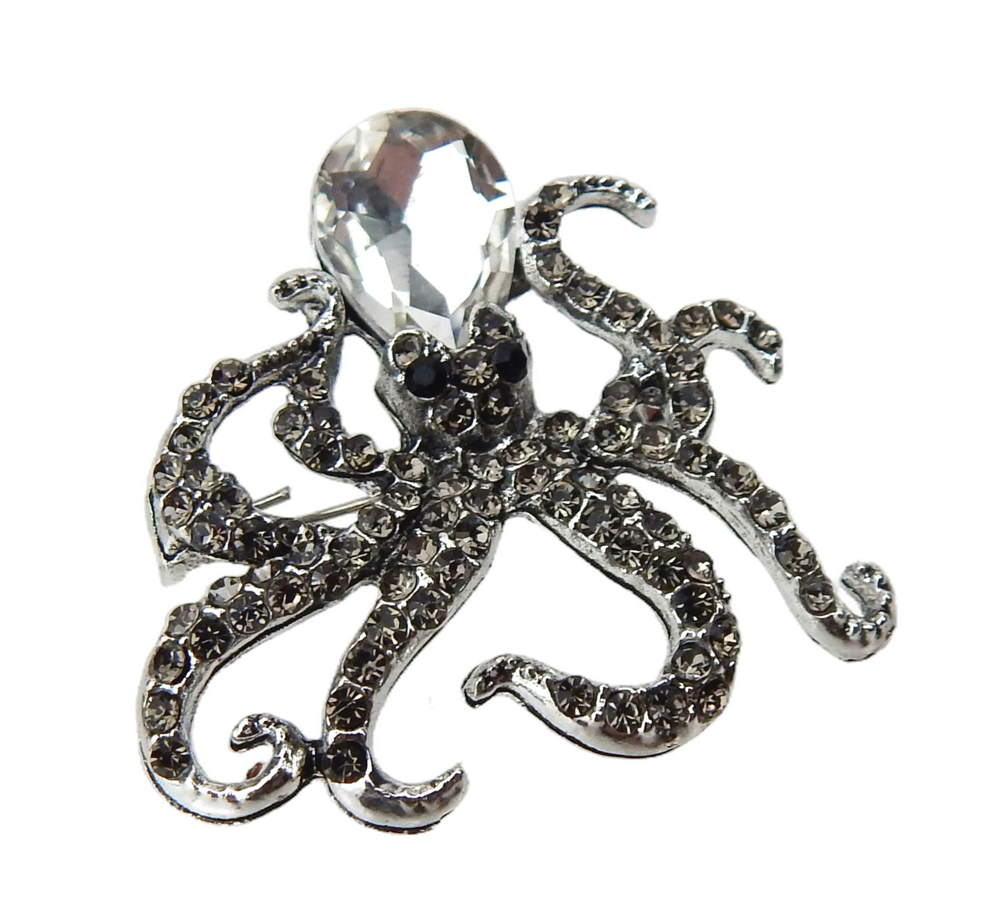 Ella Jonte Brosche, Octopus gold rot günstig online kaufen