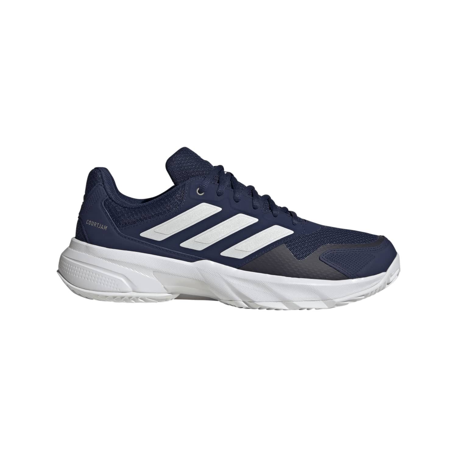 adidas Performance CourtJam Control 3 Clay/Sandplatz 2026 dunkelblau/weiss Herren Tennisschuh