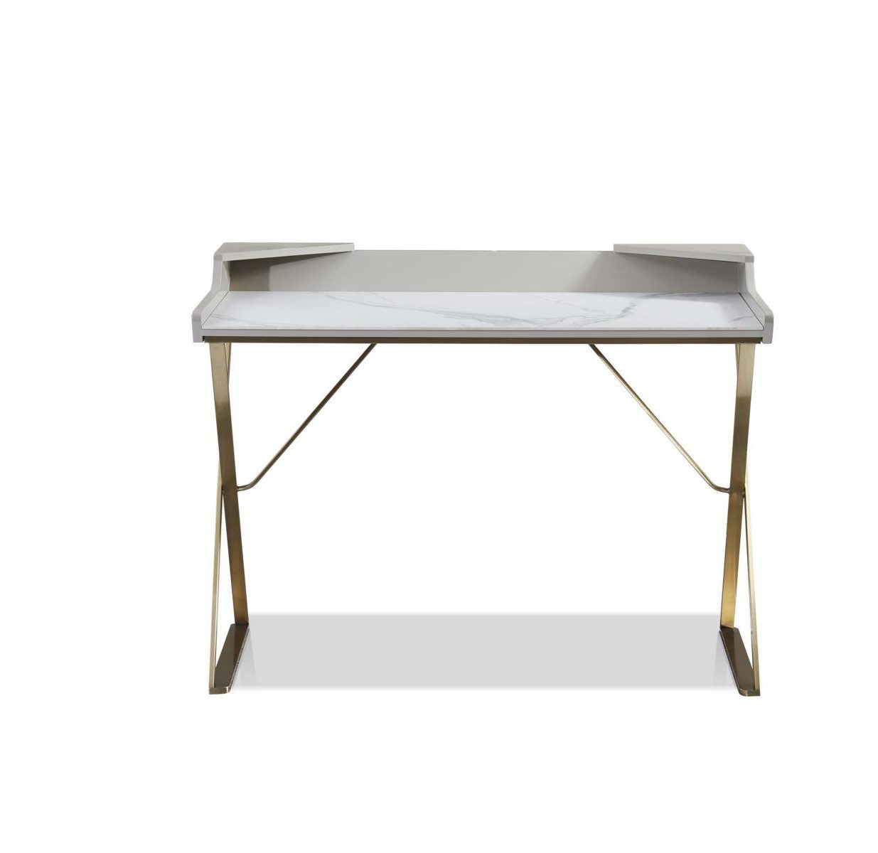 Xlmoebel Kinderschreibtisch Designer Konsolentisch aus Edelstahl für modernes Büro, Made in Europa