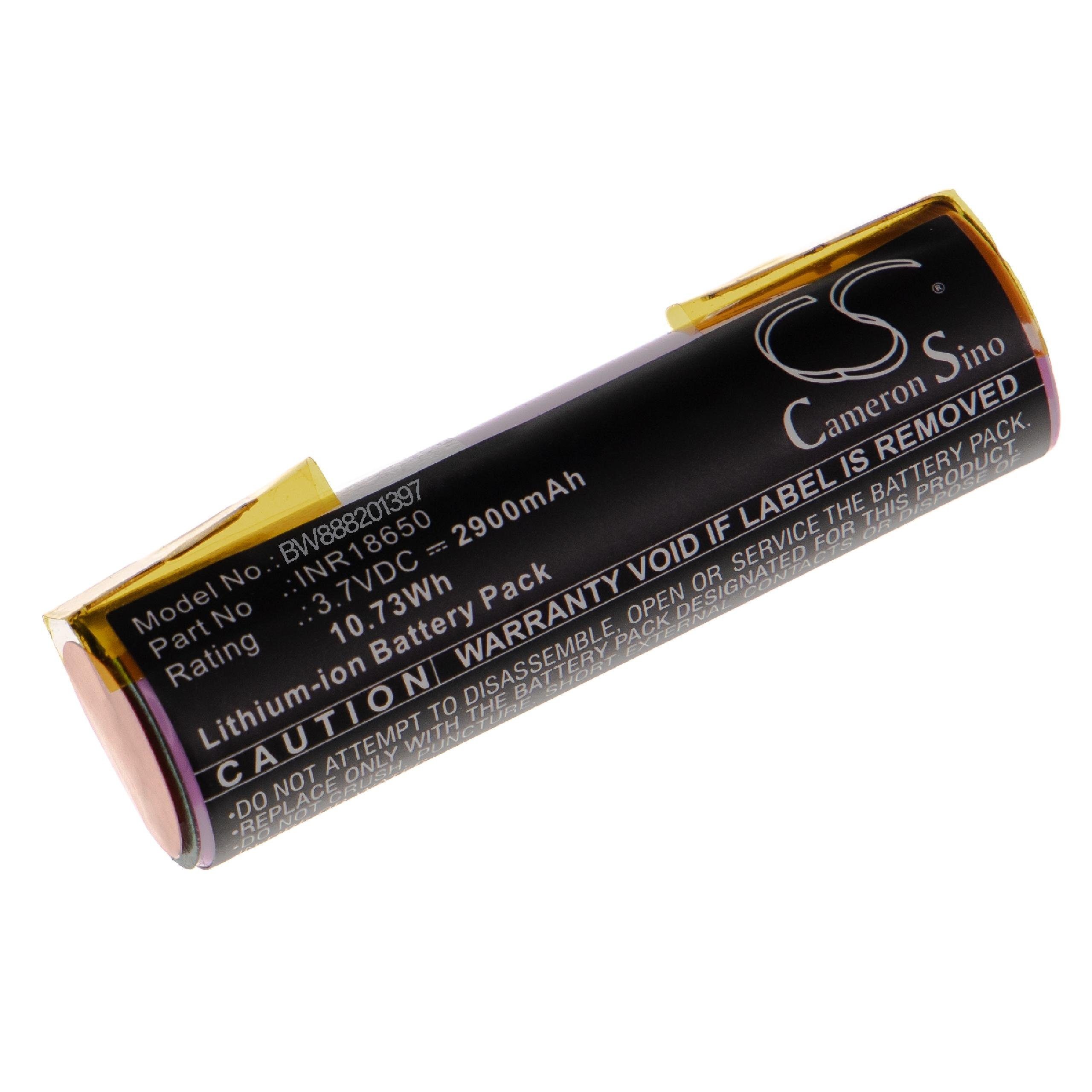 vhbw kompatibel mit Mannesmann M17730, M17480, M17766 Akku Li-Ion 2900 mAh (3,7 V)