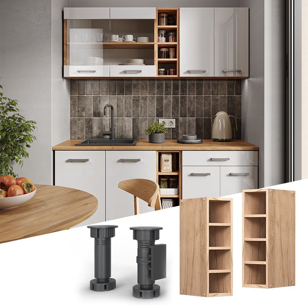 Vicco Hängeschrank R-Line, Goldkraft Eiche, 20 günstig online kaufen