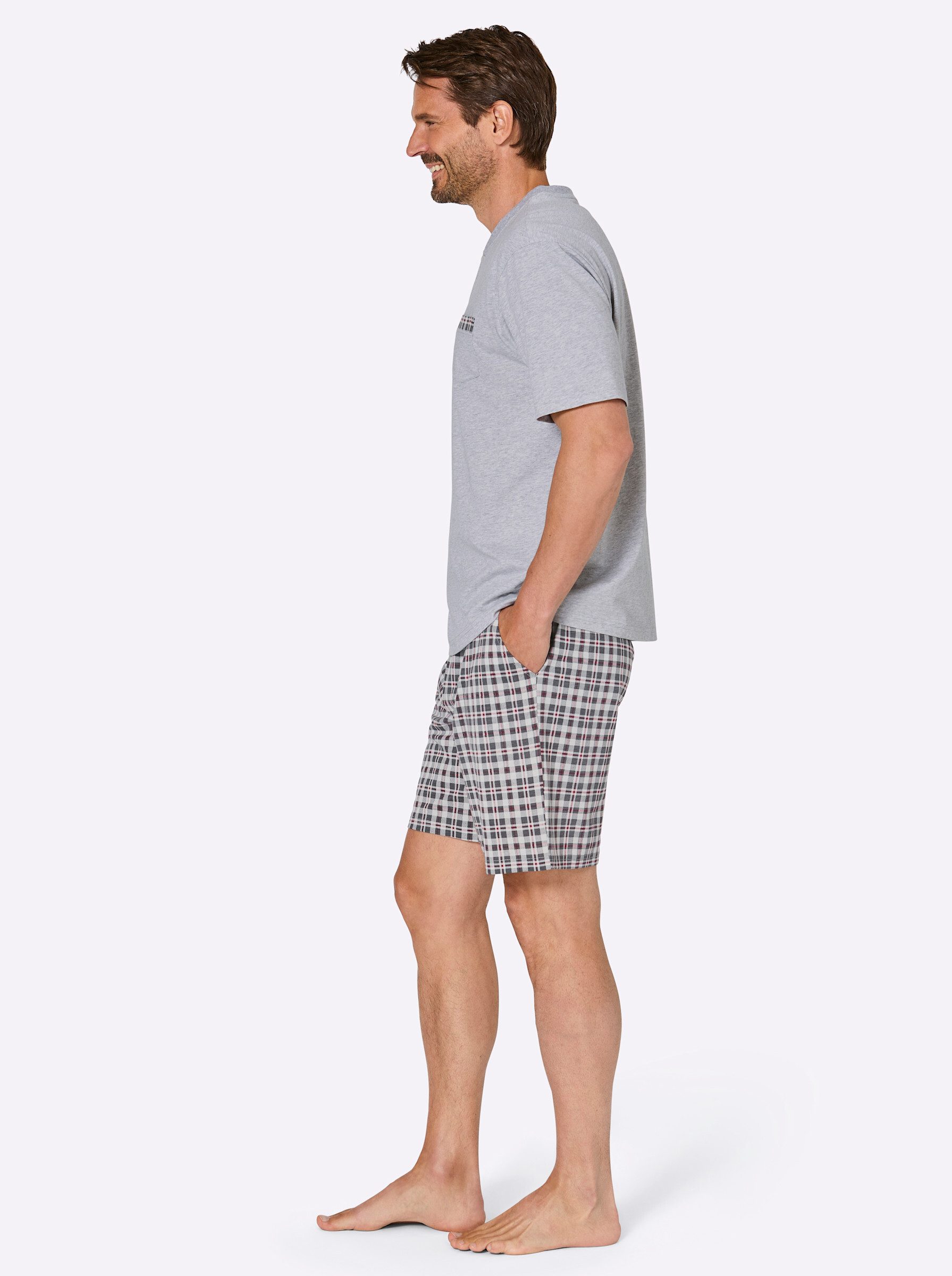 Witt Schlafanzug Shorty Kurzarm