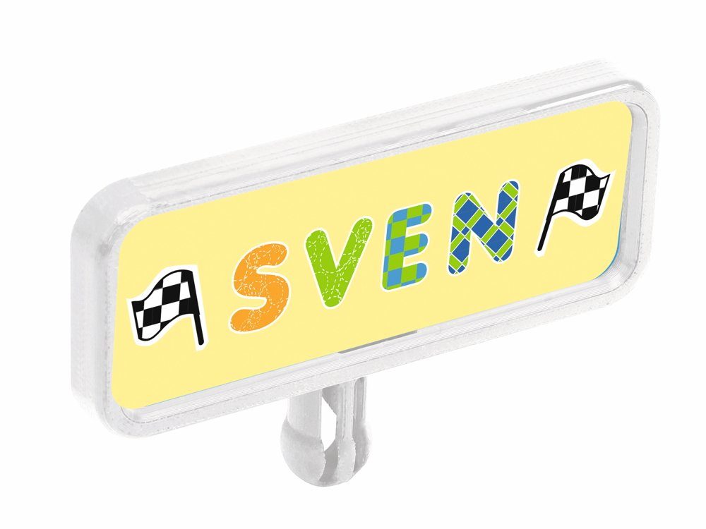 BIG Rutscherauto Outdoor Spielzeug Nummernschild Bobby Car My-Own-Plate wei günstig online kaufen