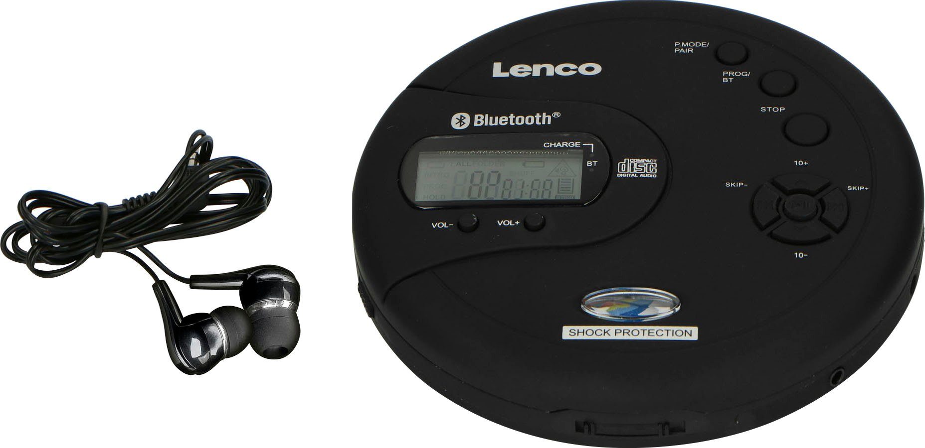 Preisnachlassverkauf Lenco CD-300 tragbarer CD-Player