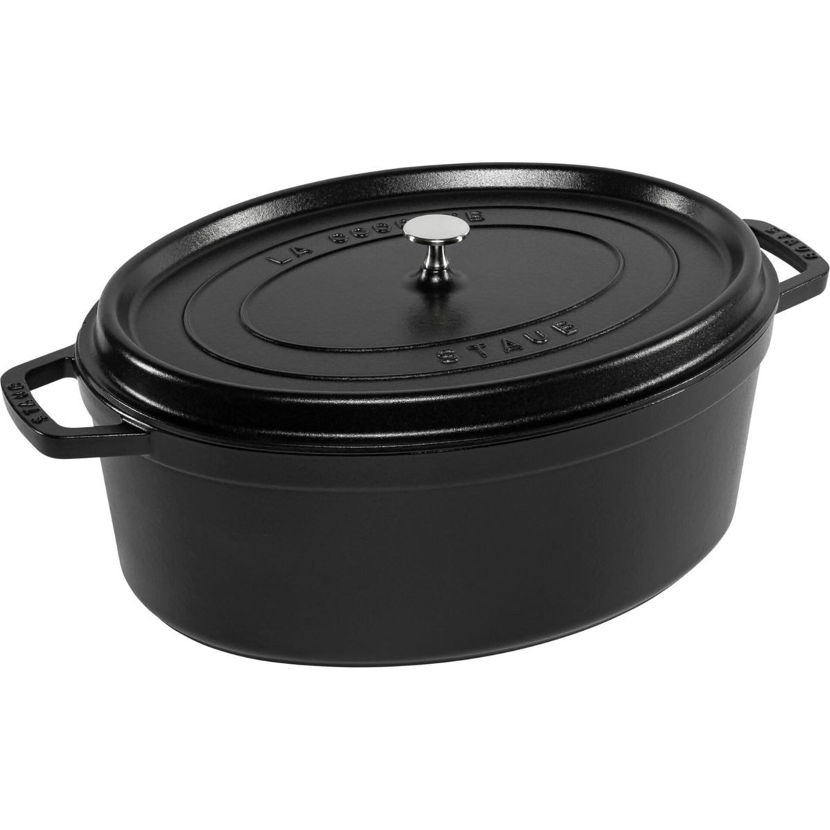 Staub Auflaufform La Cocotte 41cm oval Gusseisen, Gusseisen