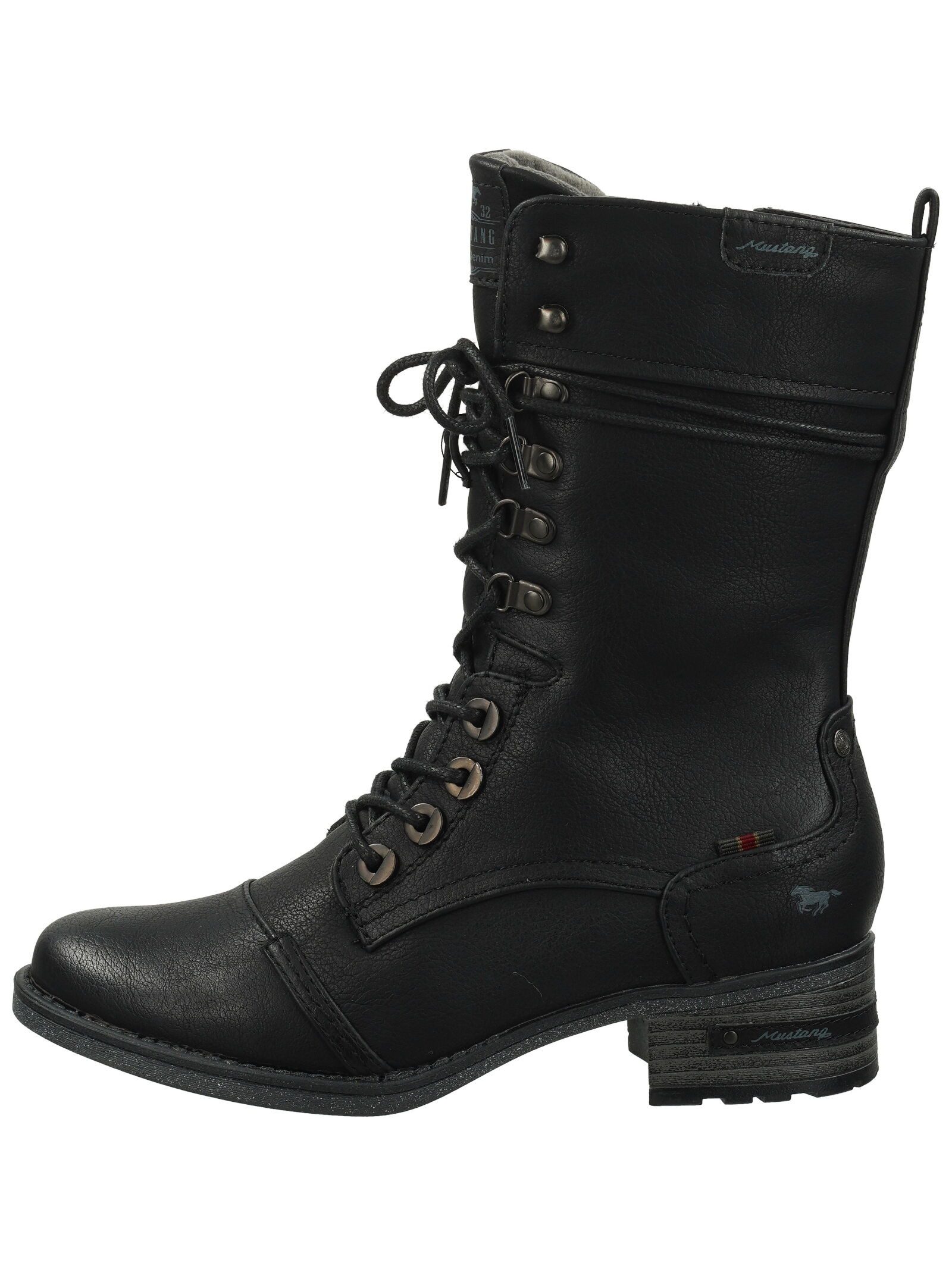 Mustang Shoes Mustang Shoes Stiefel Lederimitat Schnürstiefel