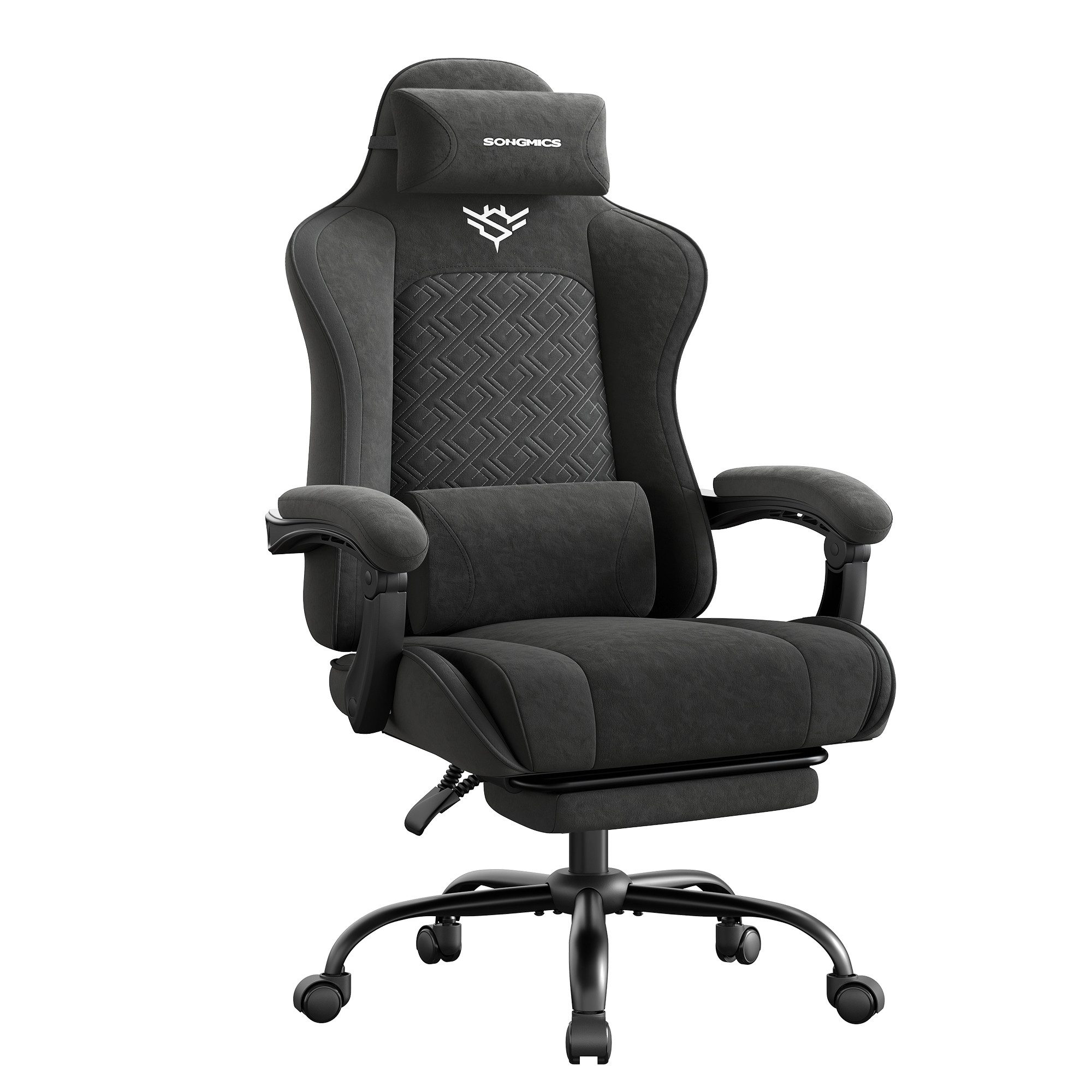 SONGMICS Bürostuhl Gaming-Stuhl, Schreibtischstuhl, ergonomischer Gaming-Sessel