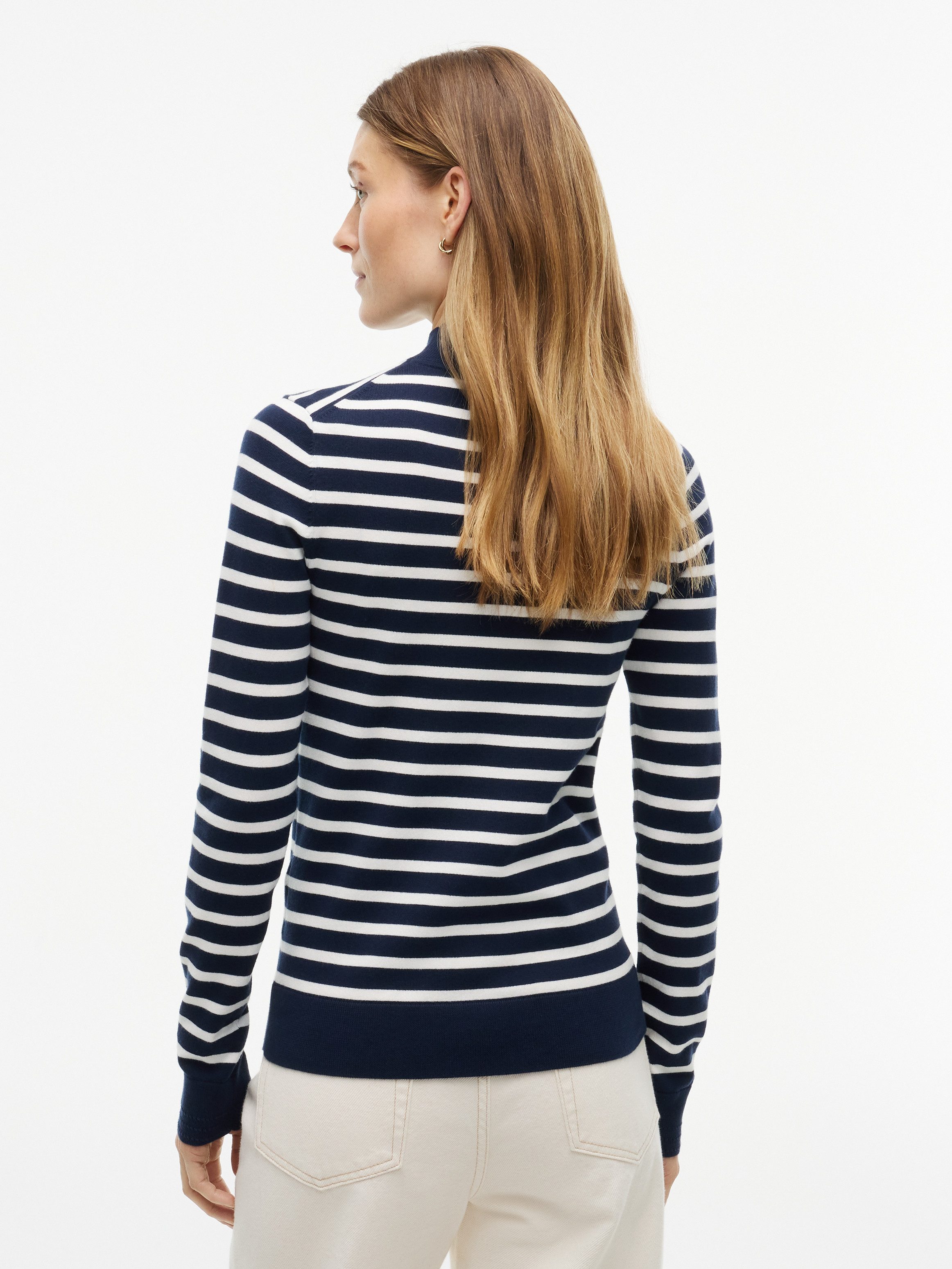Tommy Hilfiger Strickpullover COTTON JERSEY SLIM MK-NK SWT Baumwollmischung, slim fit